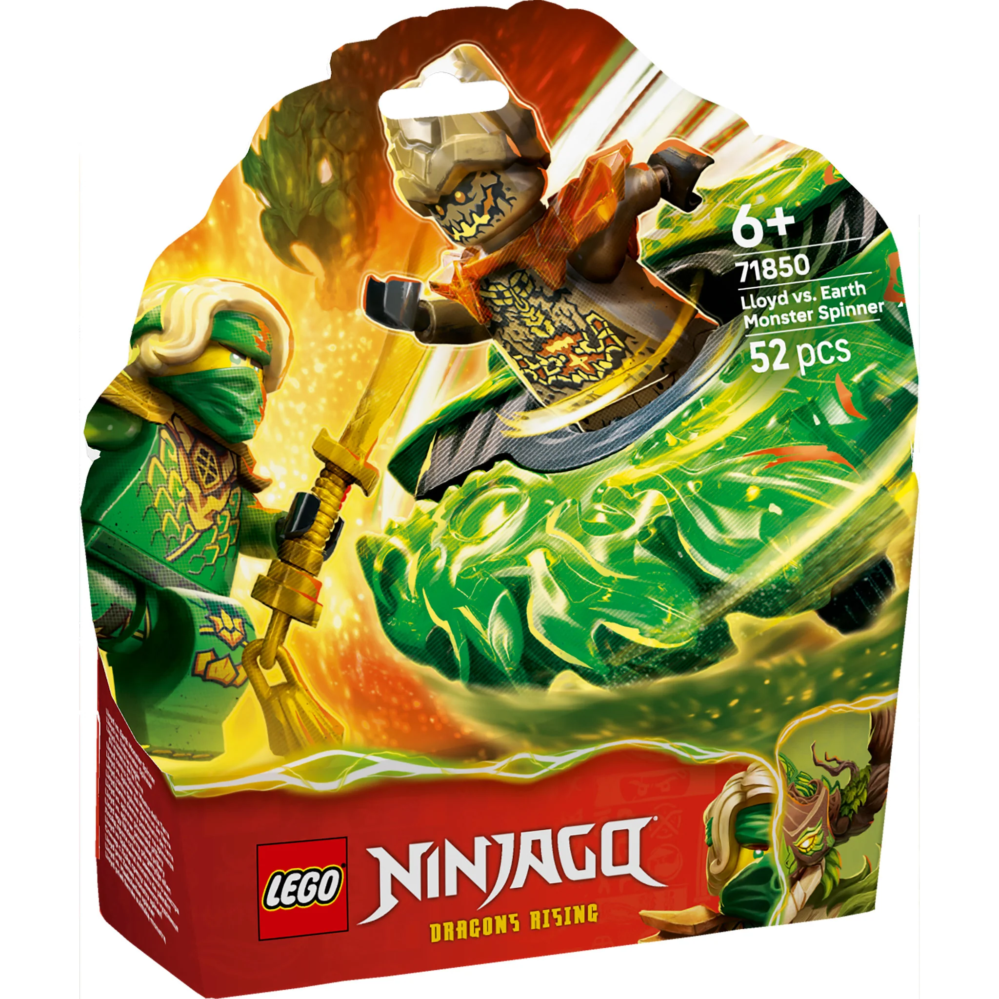 LEGO 71850 NINJAGO Lloyd vs. Earth Monster Spinner - Image 2