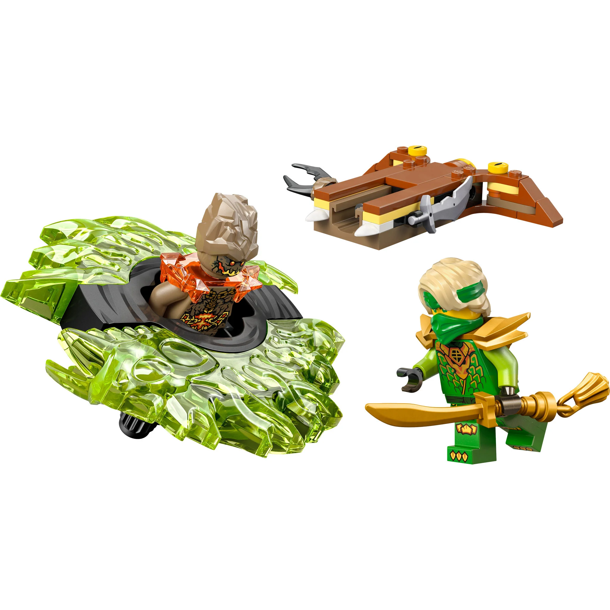 LEGO 71850 NINJAGO Lloyd vs. Earth Monster Spinner - Image 3