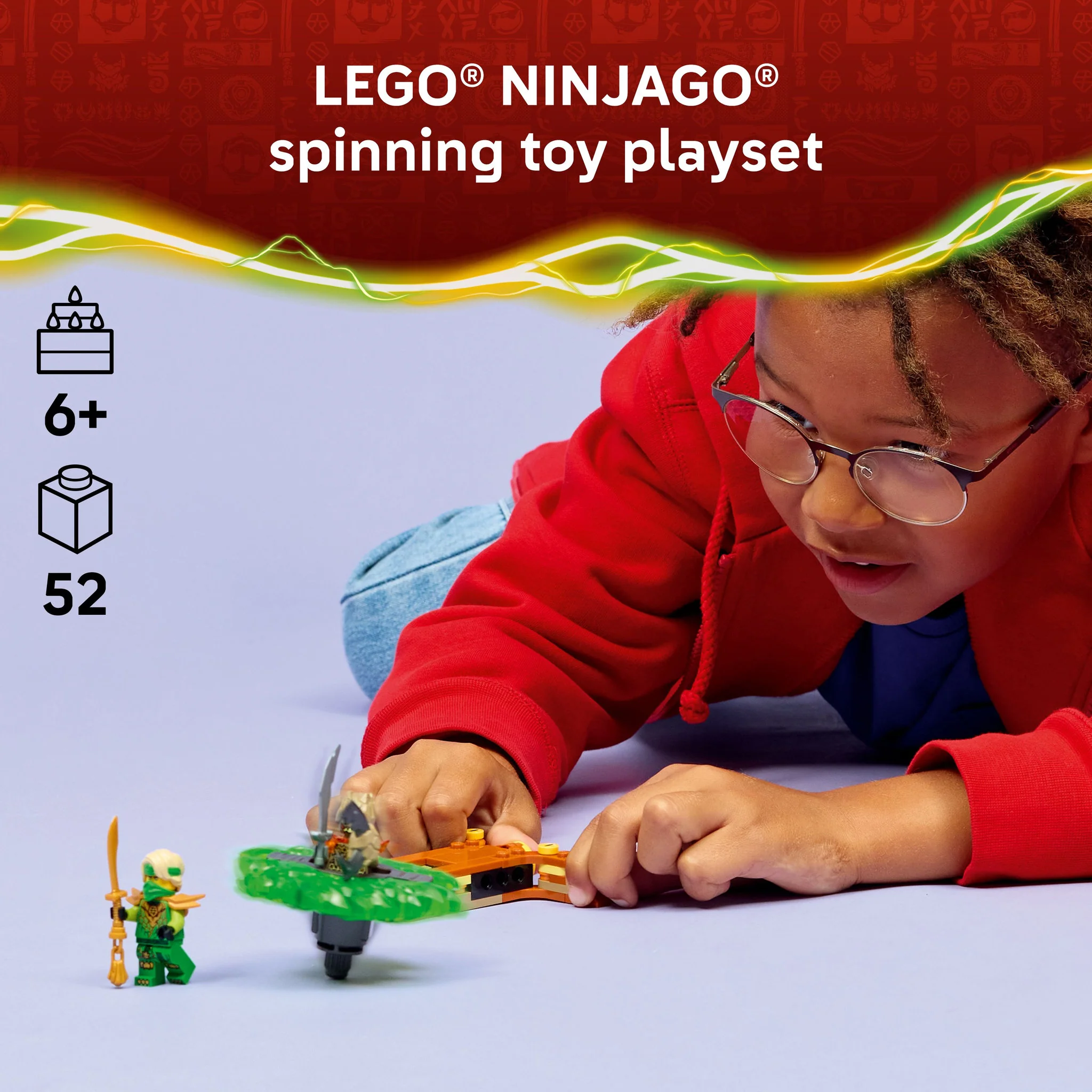 LEGO 71850 NINJAGO Lloyd vs. Earth Monster Spinner - Image 4