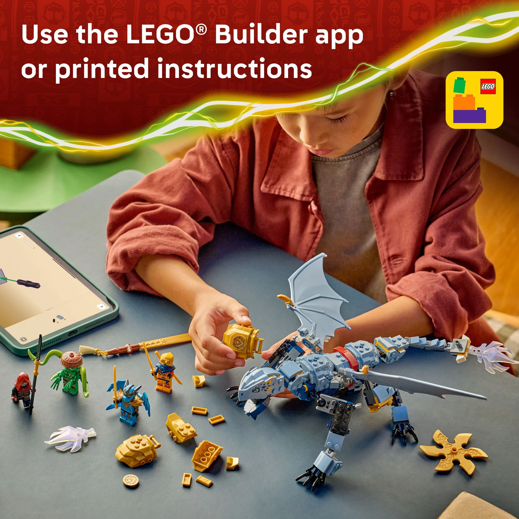 LEGO 71855 NINJAGO Dragon Riyu's Battle - Image 8