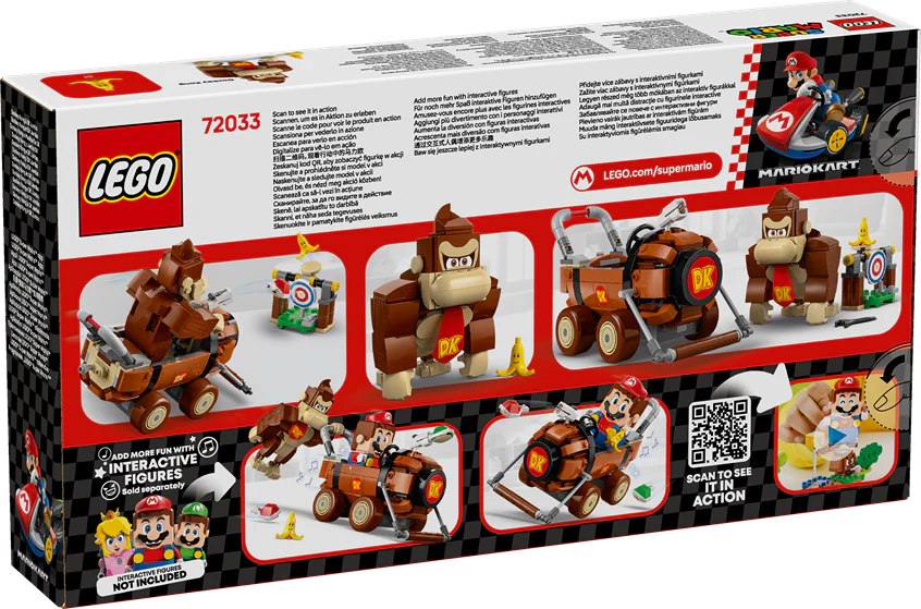 LEGO 72033 Super Mario Mario Kart – Donkey Kong & DK Jumbo - Image 7
