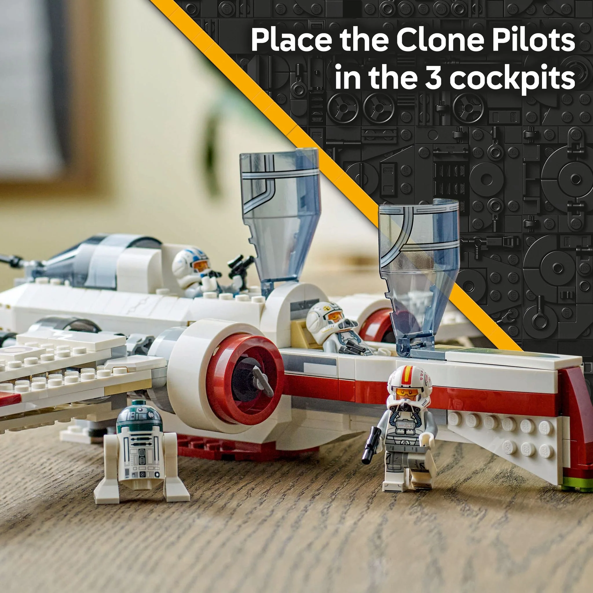 LEGO 75402 Star Wars ARC-170 Starfighter - Image 5