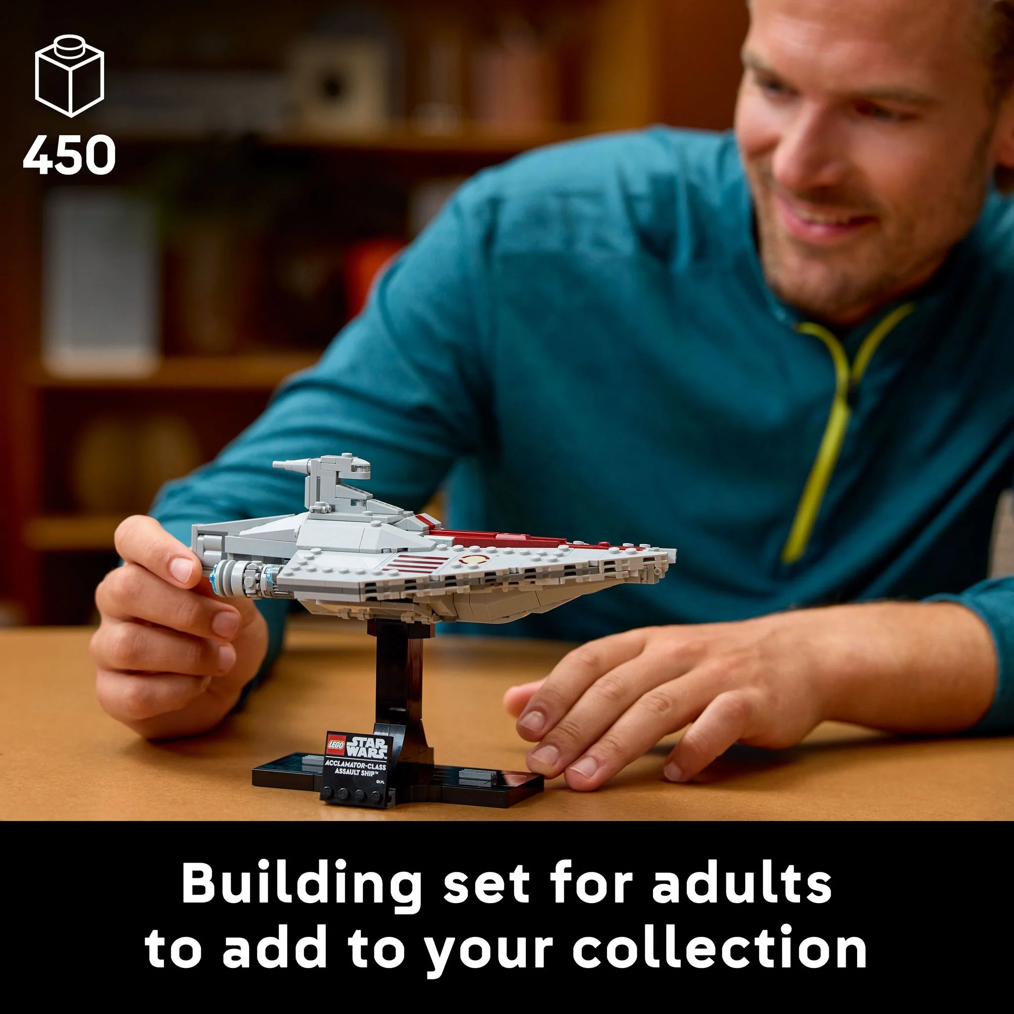 LEGO 75404 Star Wars Acclamator-Class Assault Ship - Image 4