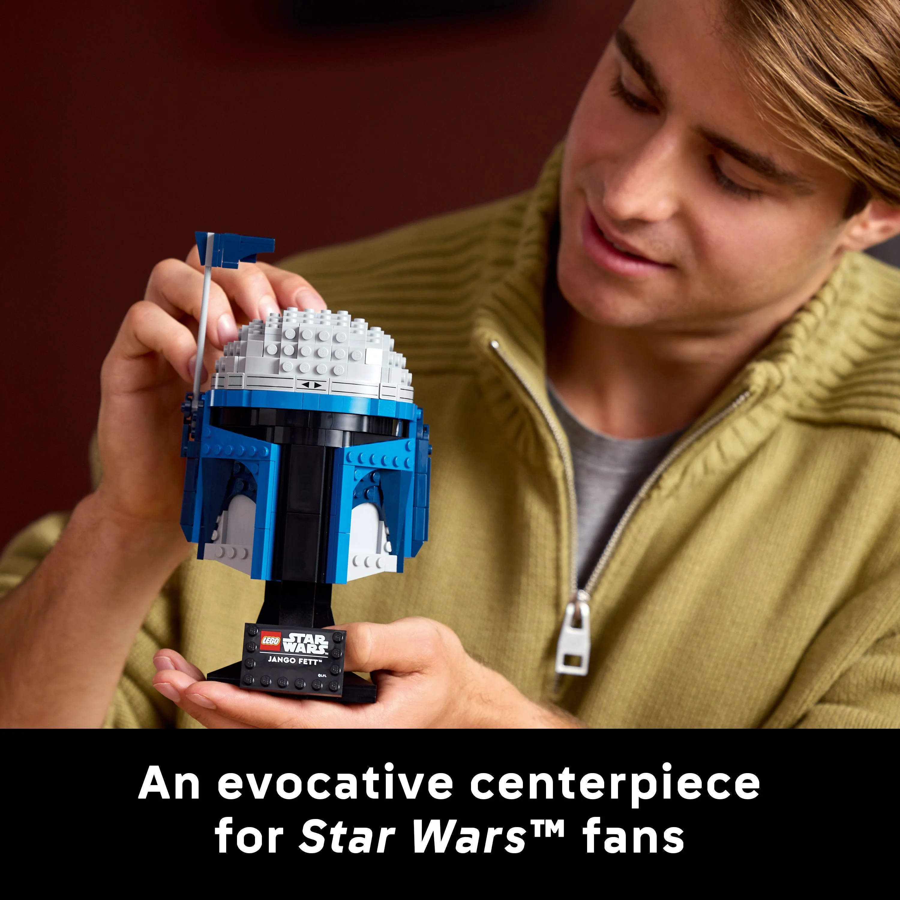 LEGO 75408 Star Wars Jango Fett Helmet - Image 8