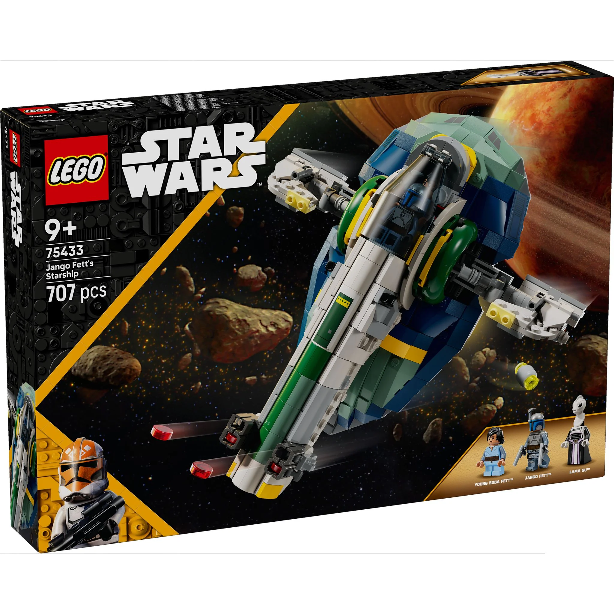 LEGO 75433 Star Wars Jango Fett’s Starship - Image 2