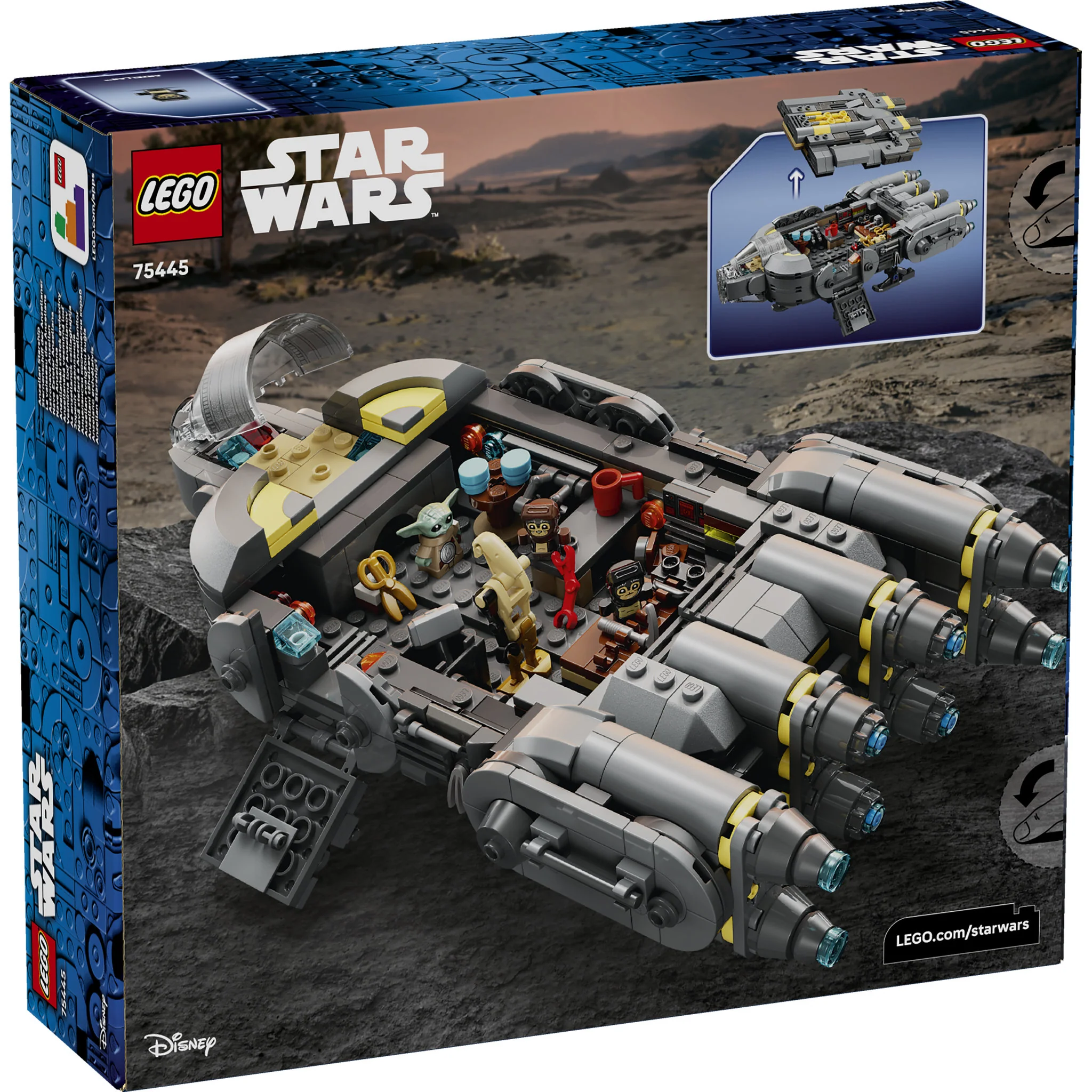 LEGO 75445 Star Wars Anzellan Starship - Image 10
