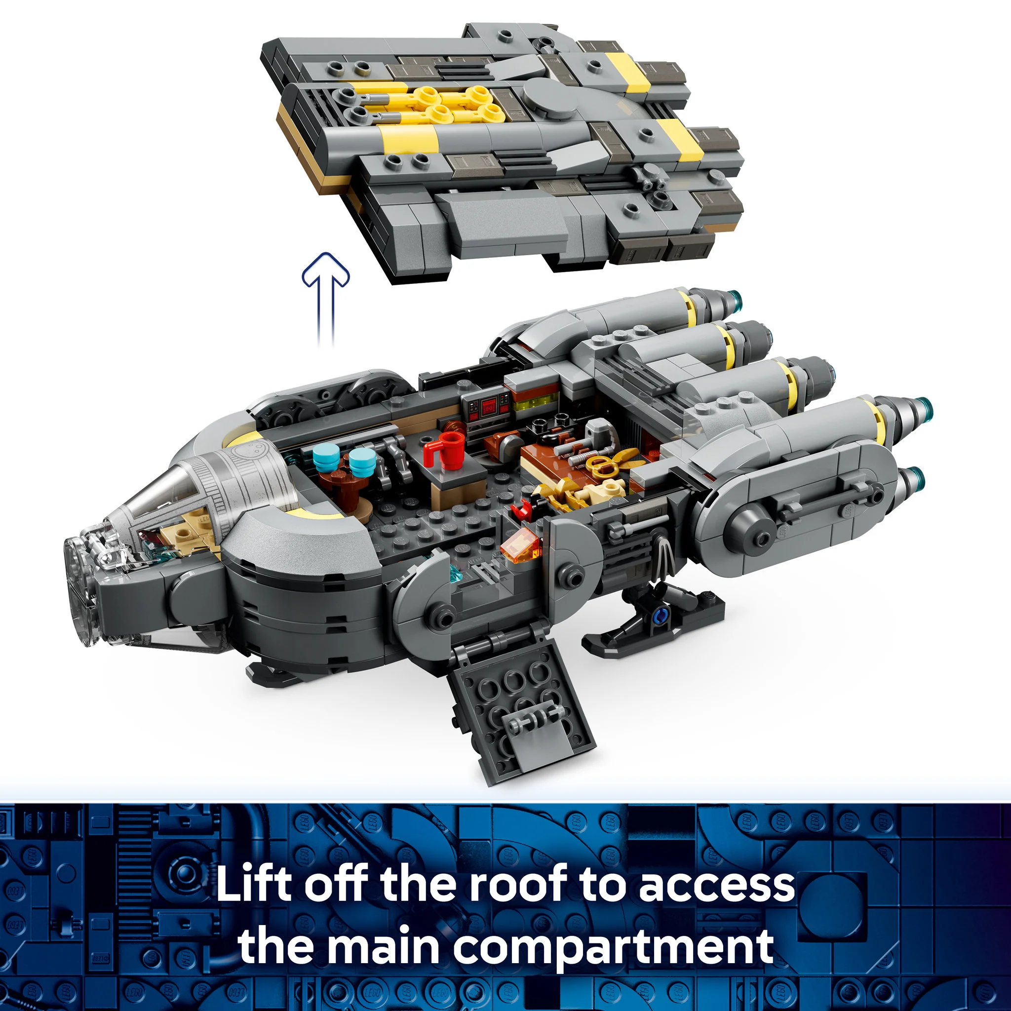 LEGO 75445 Star Wars Anzellan Starship - Image 5