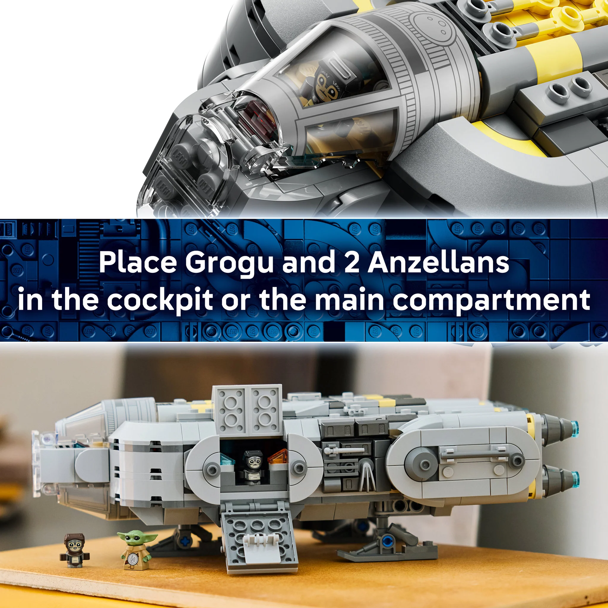 LEGO 75445 Star Wars Anzellan Starship - Image 7