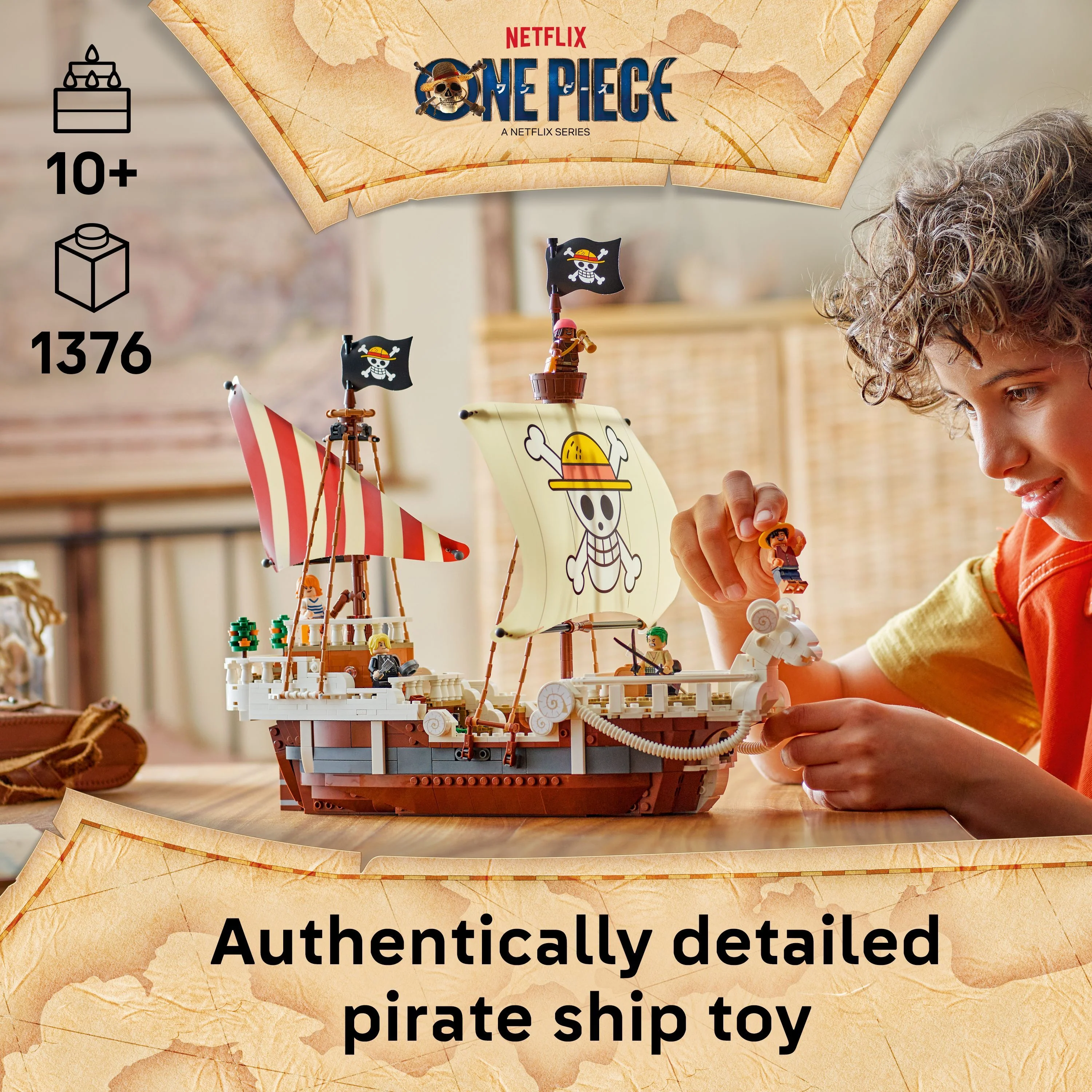 LEGO 75639 ONE PIECE The Going Merry Pirate Ship - Image 3
