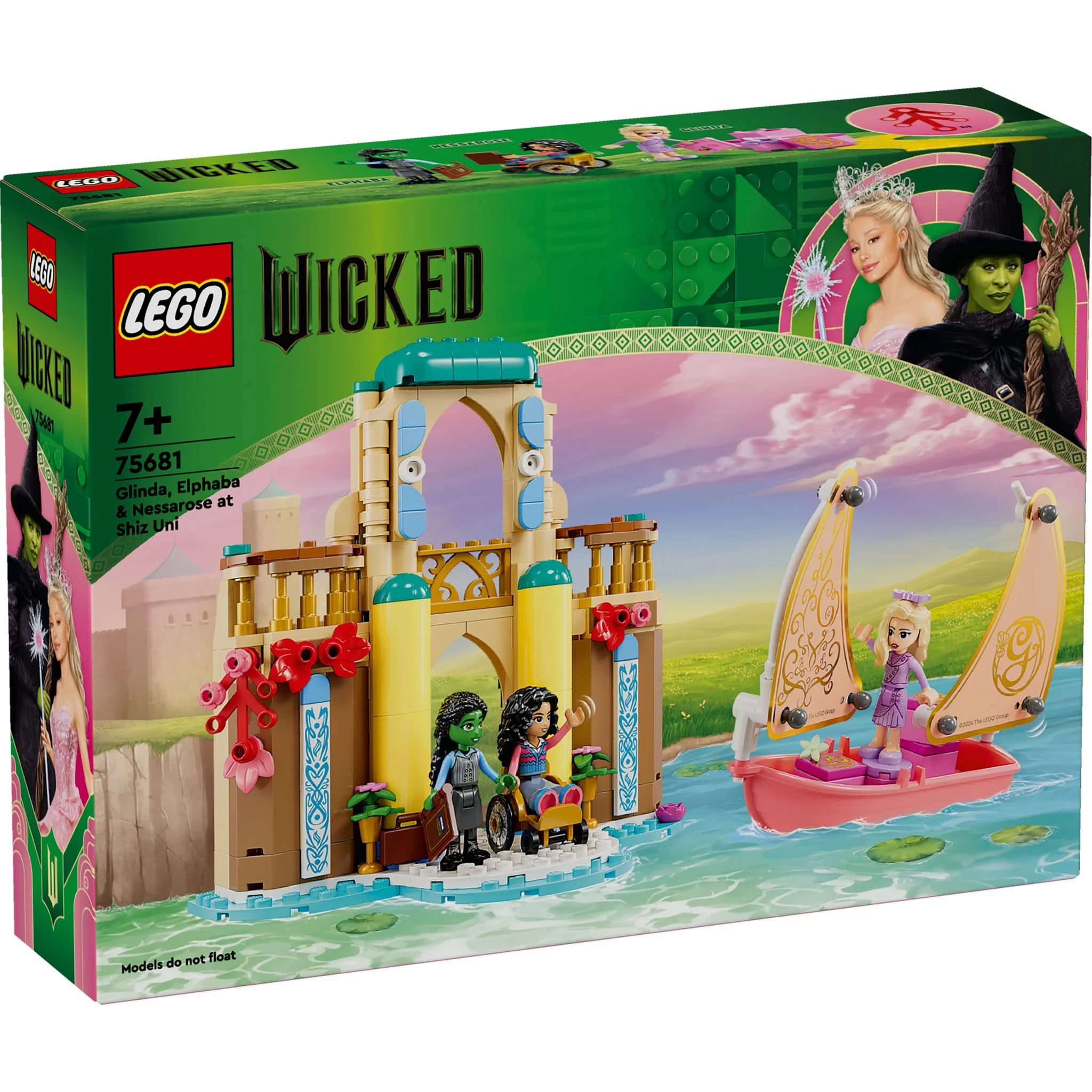 LEGO 75681 Wicked Glinda, Elphaba & Nessarose at Shiz University - Image 2
