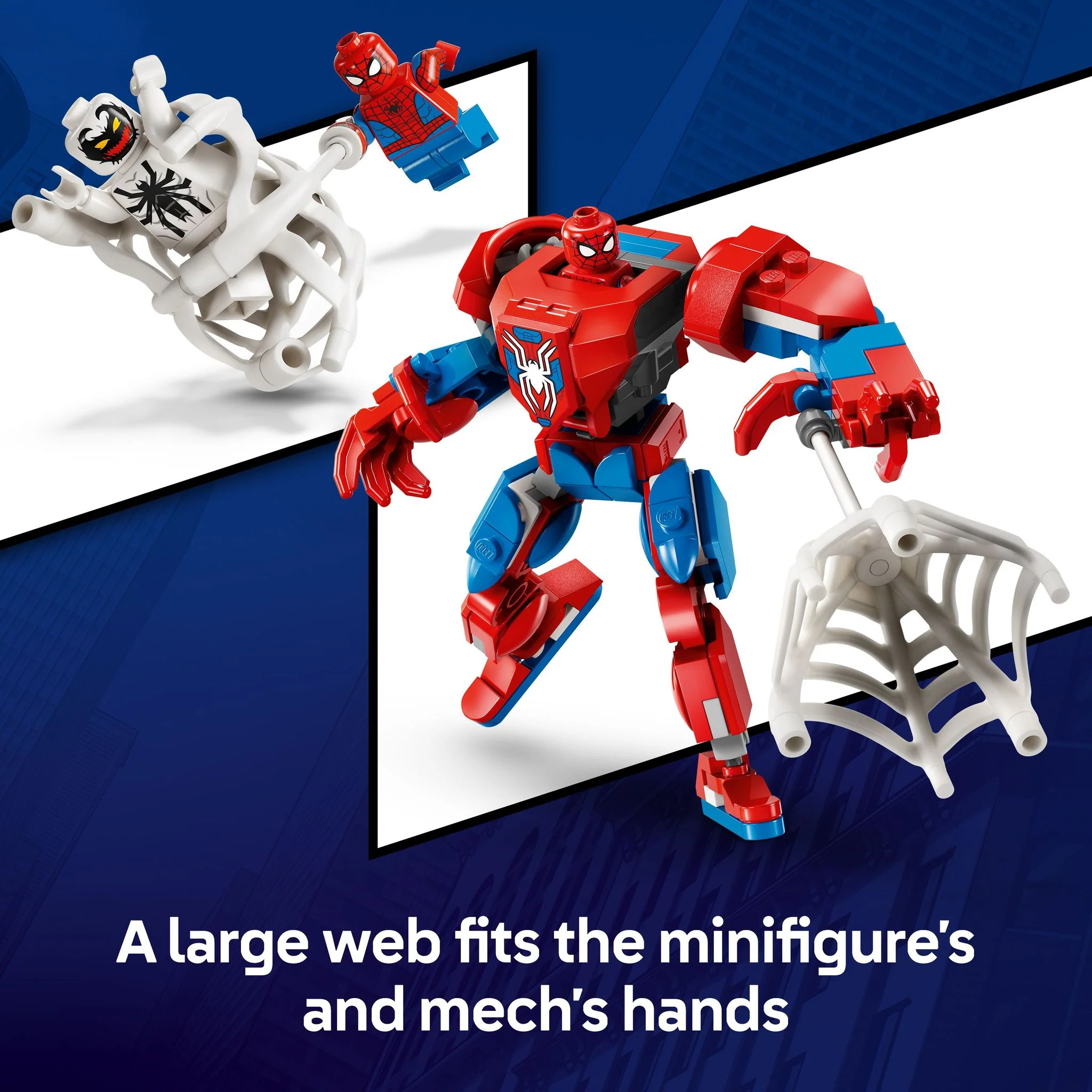 LEGO 76308 Super Heroes Marvel Spider-Man Mech vs. Anti-Venom - Image 6