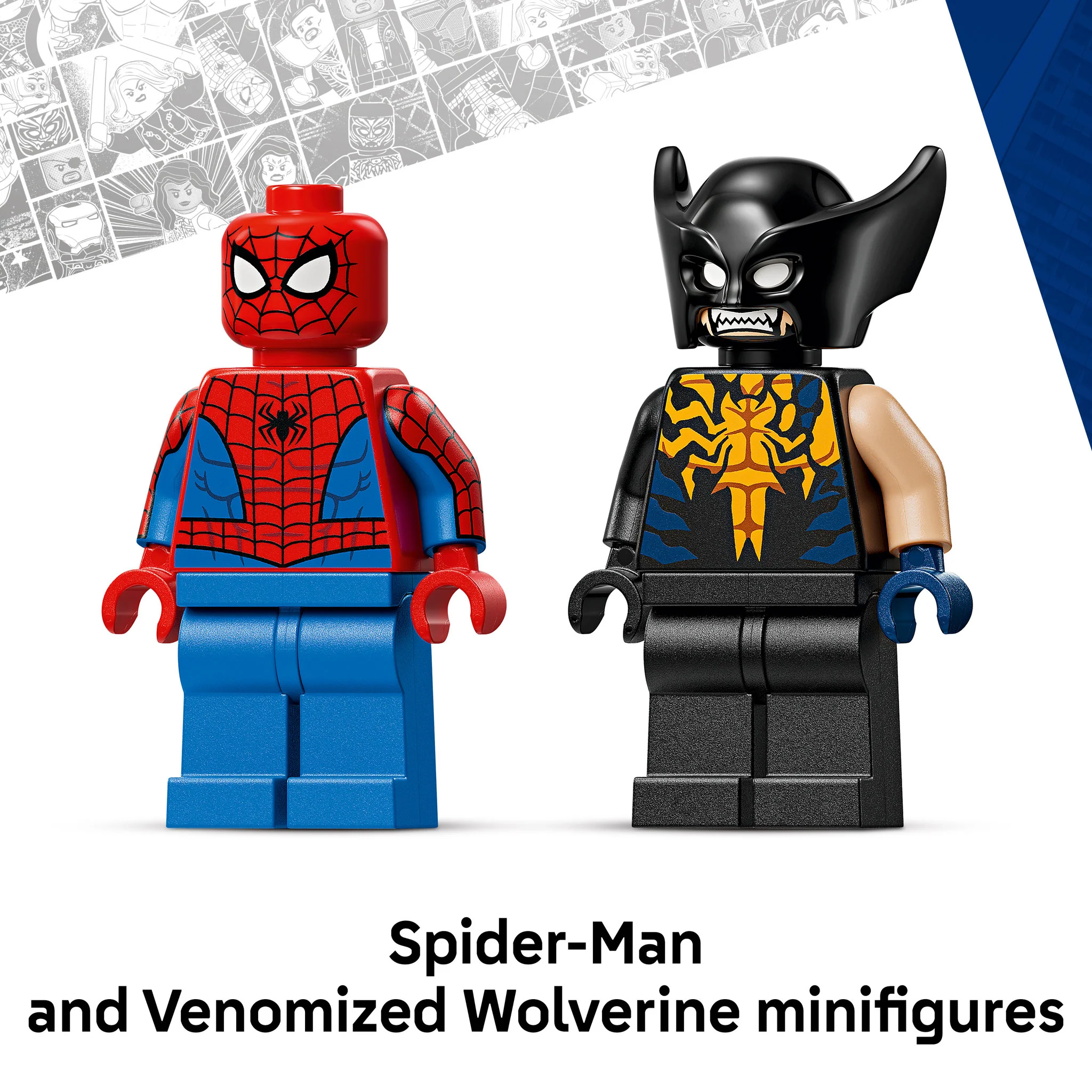 LEGO 76336 Marvel Super Heroes Spider-Man Car vs. Venomized Wolverine - Image 8