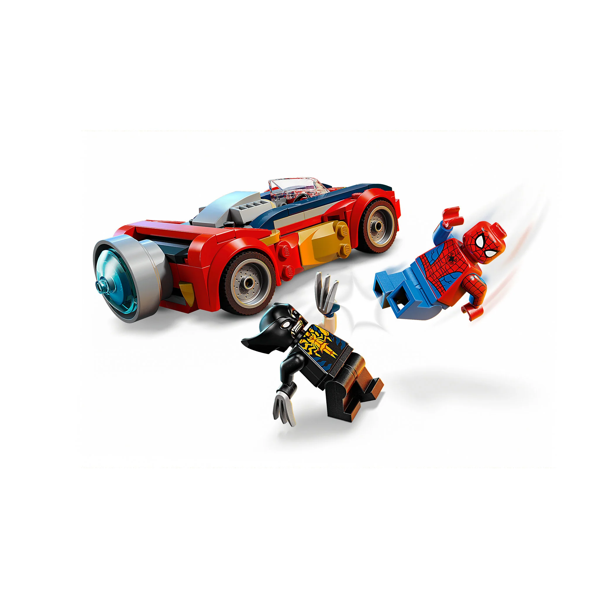 LEGO 76336 Marvel Super Heroes Spider-Man Car vs. Venomized Wolverine - Image 9