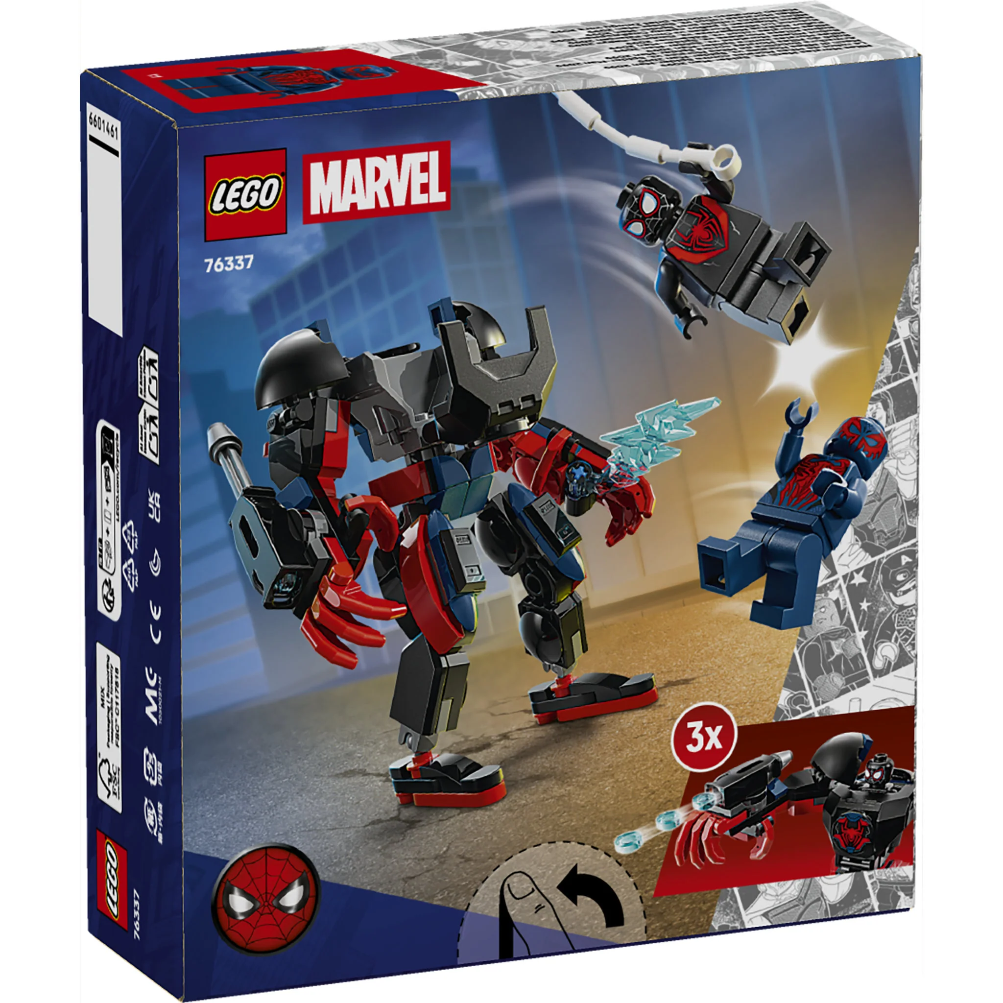 LEGO 76337 Marvel Super Heroes Miles Morales Mech vs. Spider-Man 2099 - Image 10
