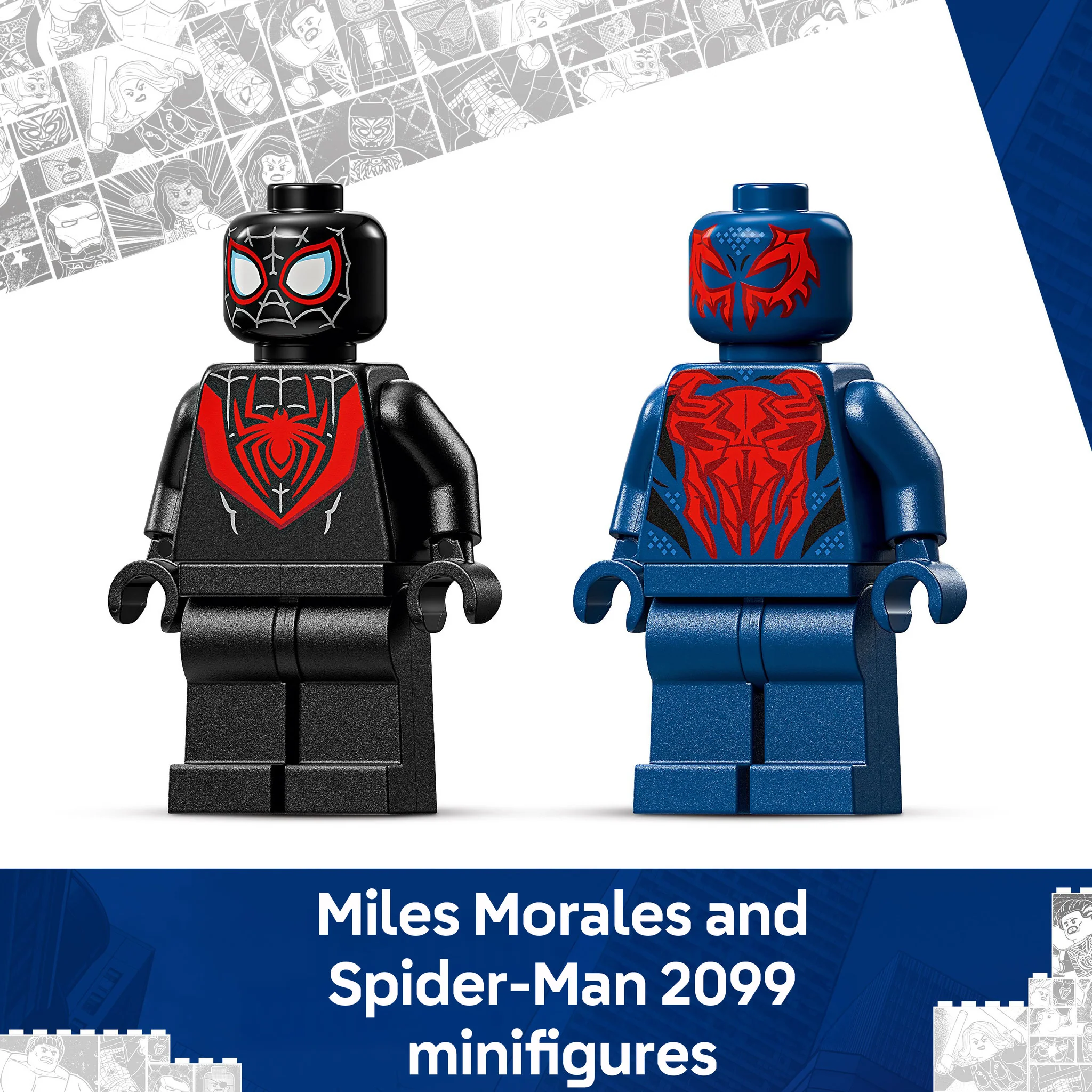 LEGO 76337 Marvel Super Heroes Miles Morales Mech vs. Spider-Man 2099 - Image 7