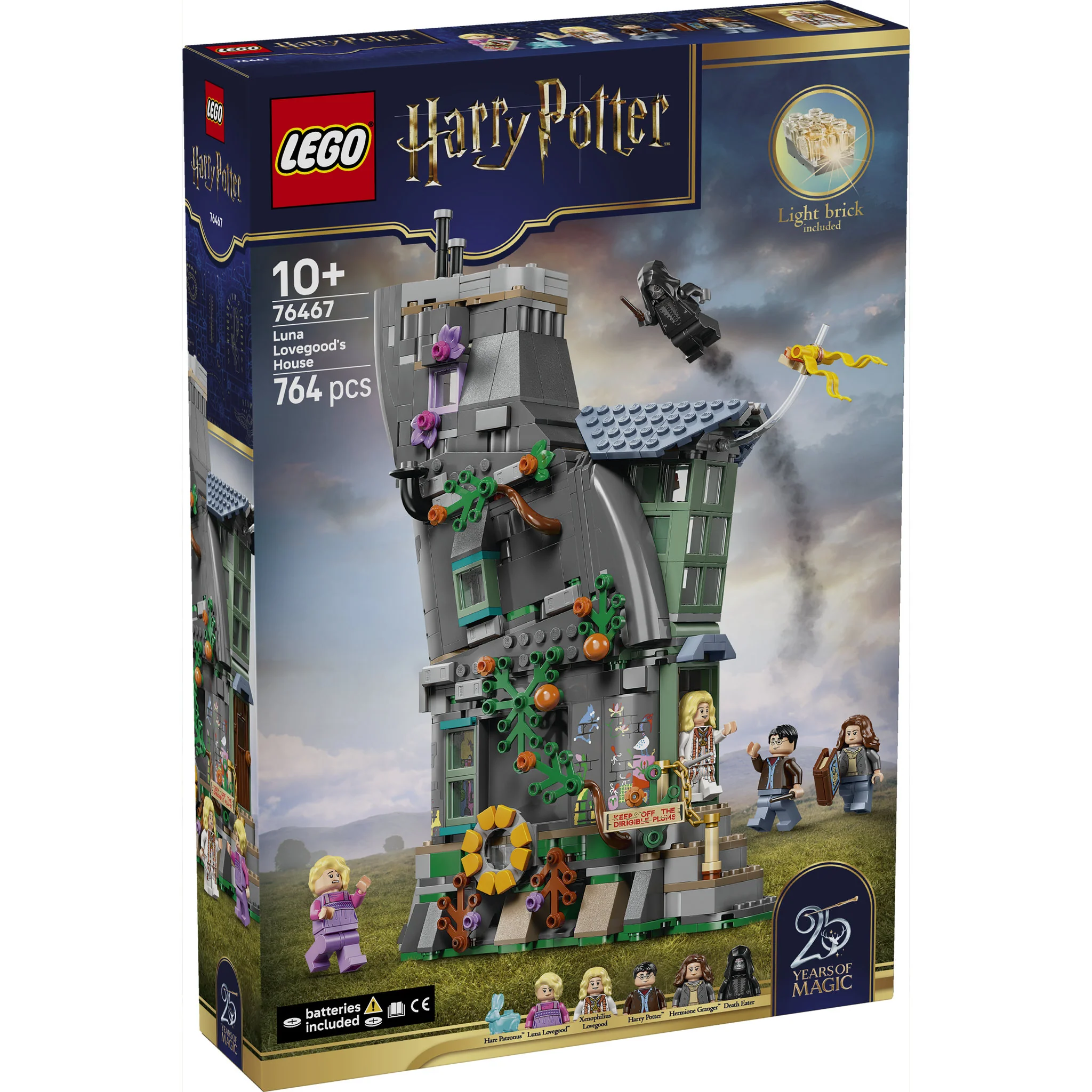 LEGO 76467 Harry Potter Luna Lovegood's House - Image 2