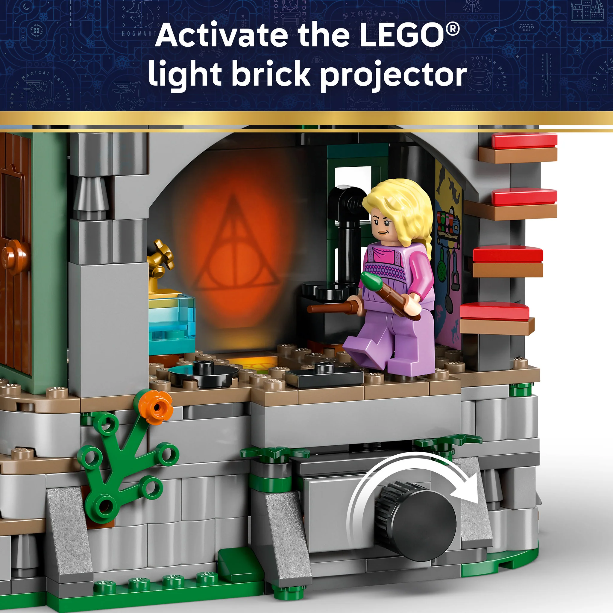 LEGO 76467 Harry Potter Luna Lovegood's House - Image 5