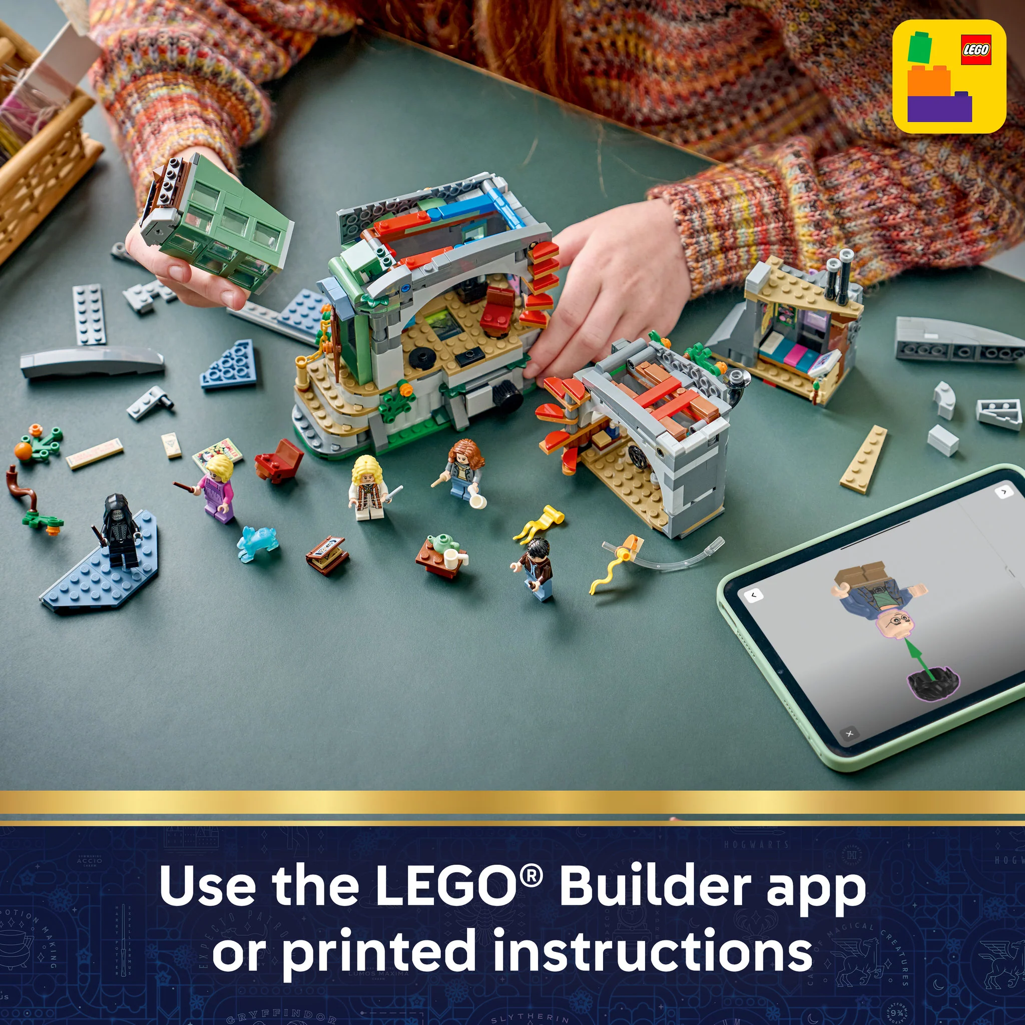 LEGO 76467 Harry Potter Luna Lovegood's House - Image 8