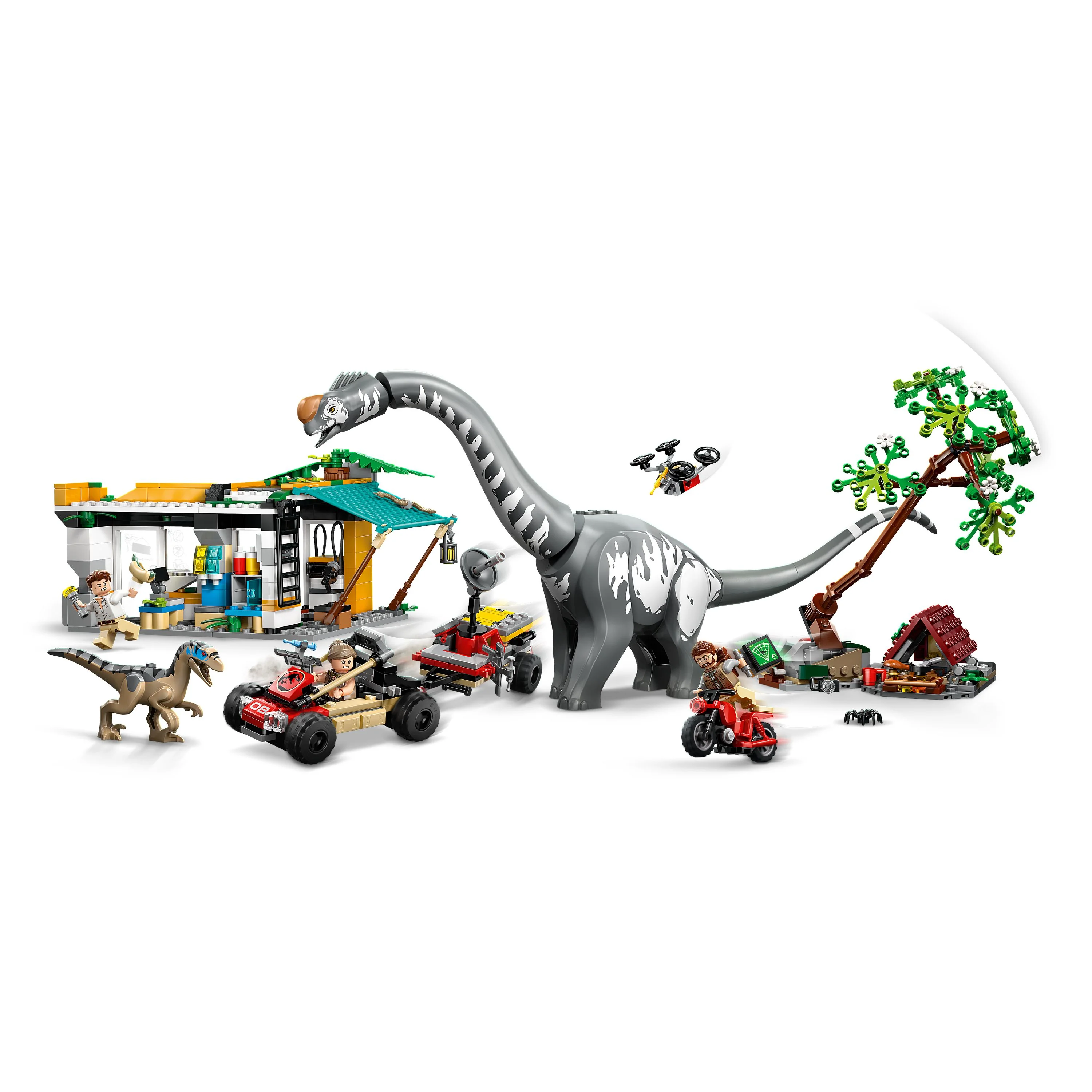 LEGO 76973 Jurassic World Raptor & Titanosaurus Tracking Mission - Image 9