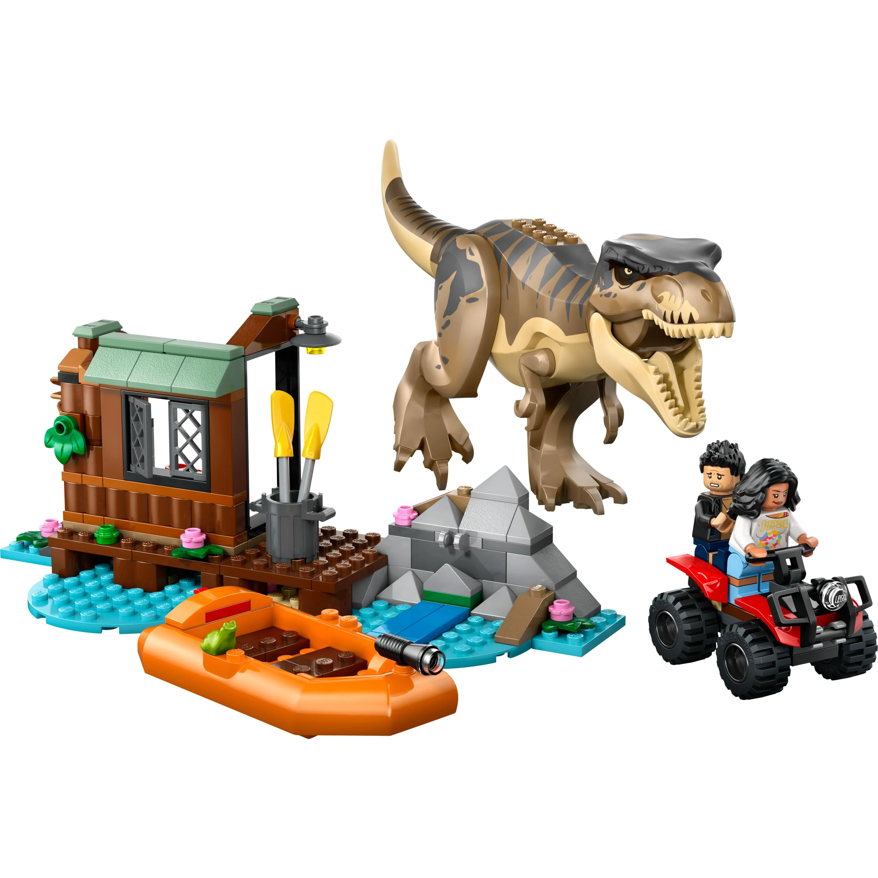 LEGO 76975 Jurassic World T. Rex River Escape - Image 3
