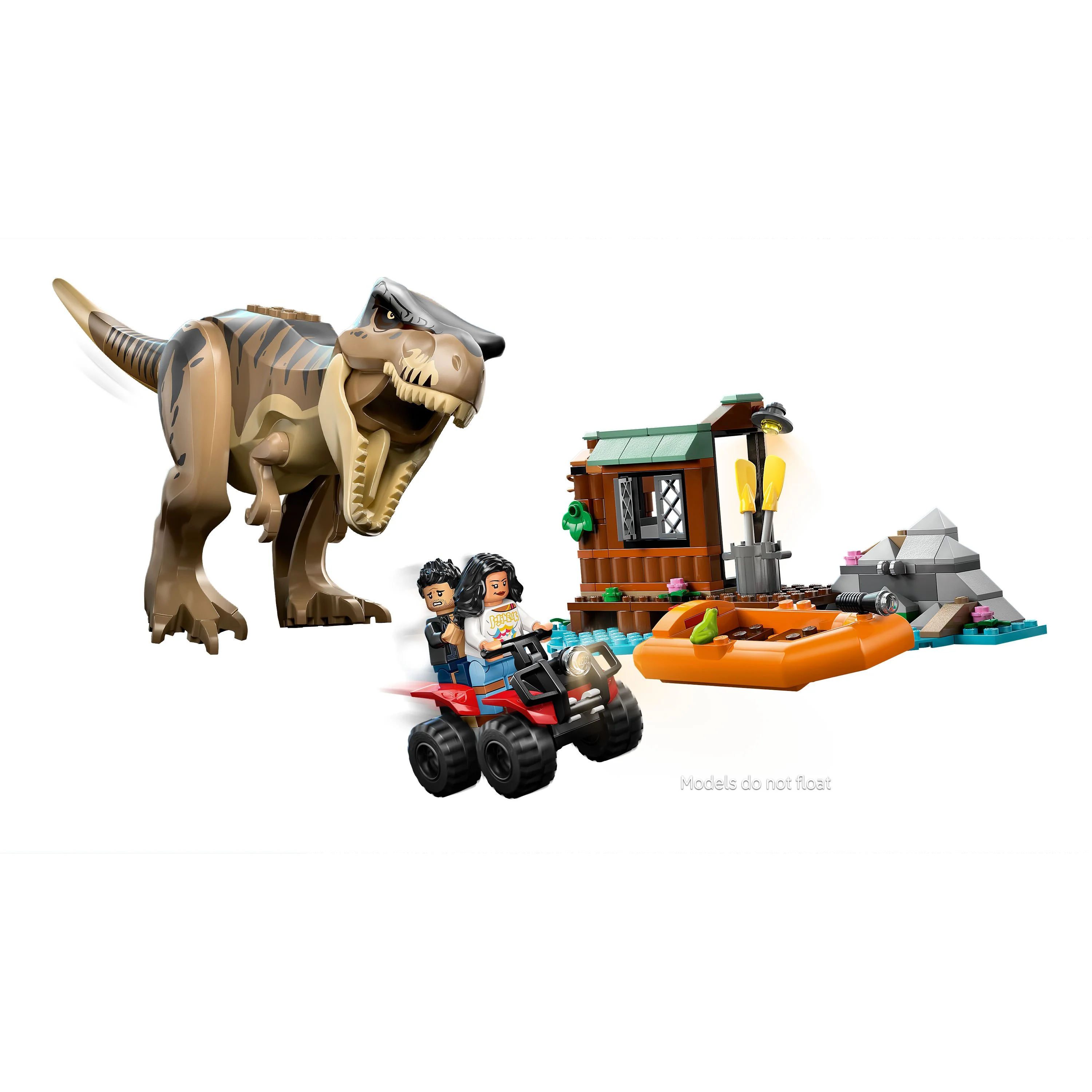LEGO 76975 Jurassic World T. Rex River Escape - Image 9