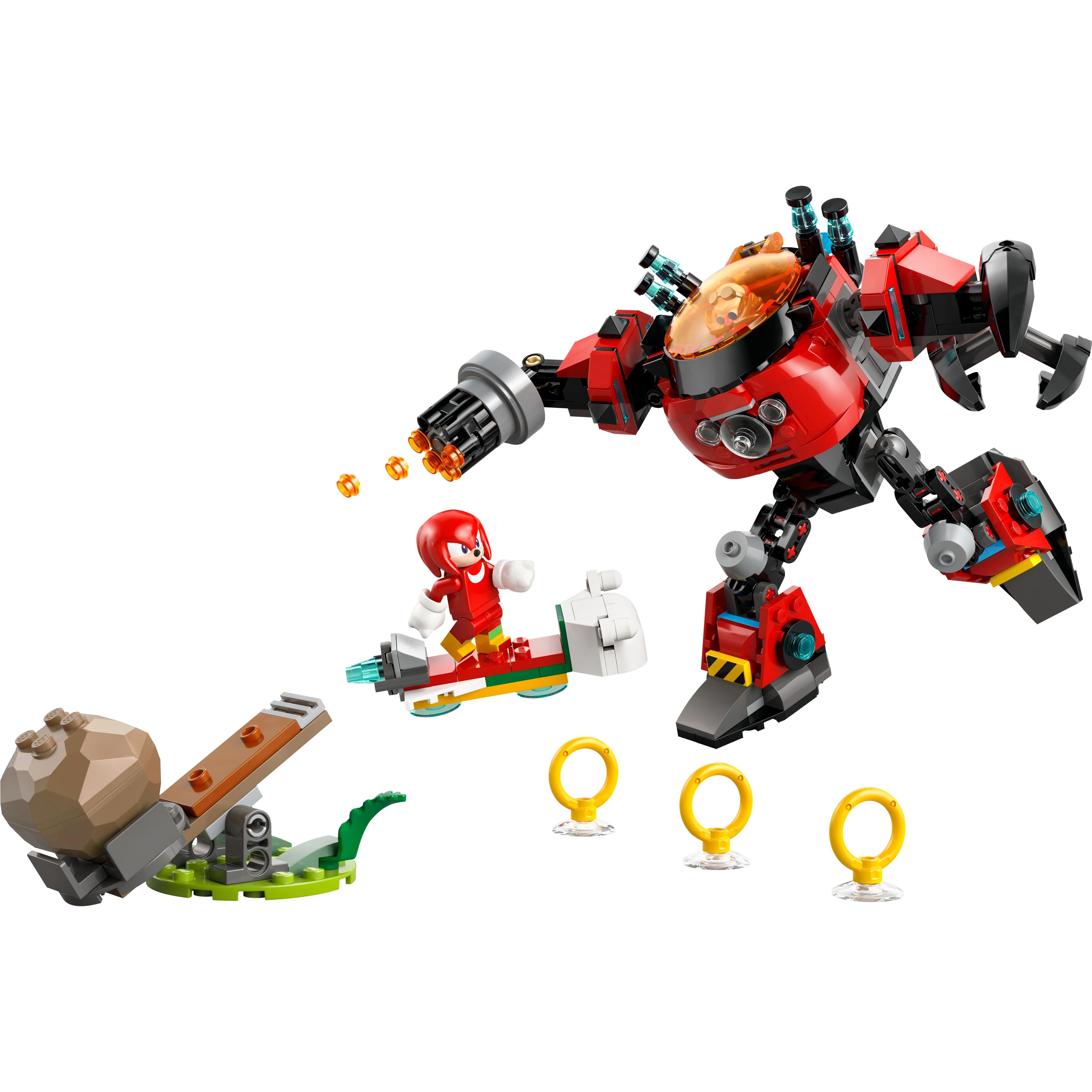 LEGO 77005 Sonic The Hedgehog Knuckles vs. Dr. Eggman Egg Crusher Mech - Image 3