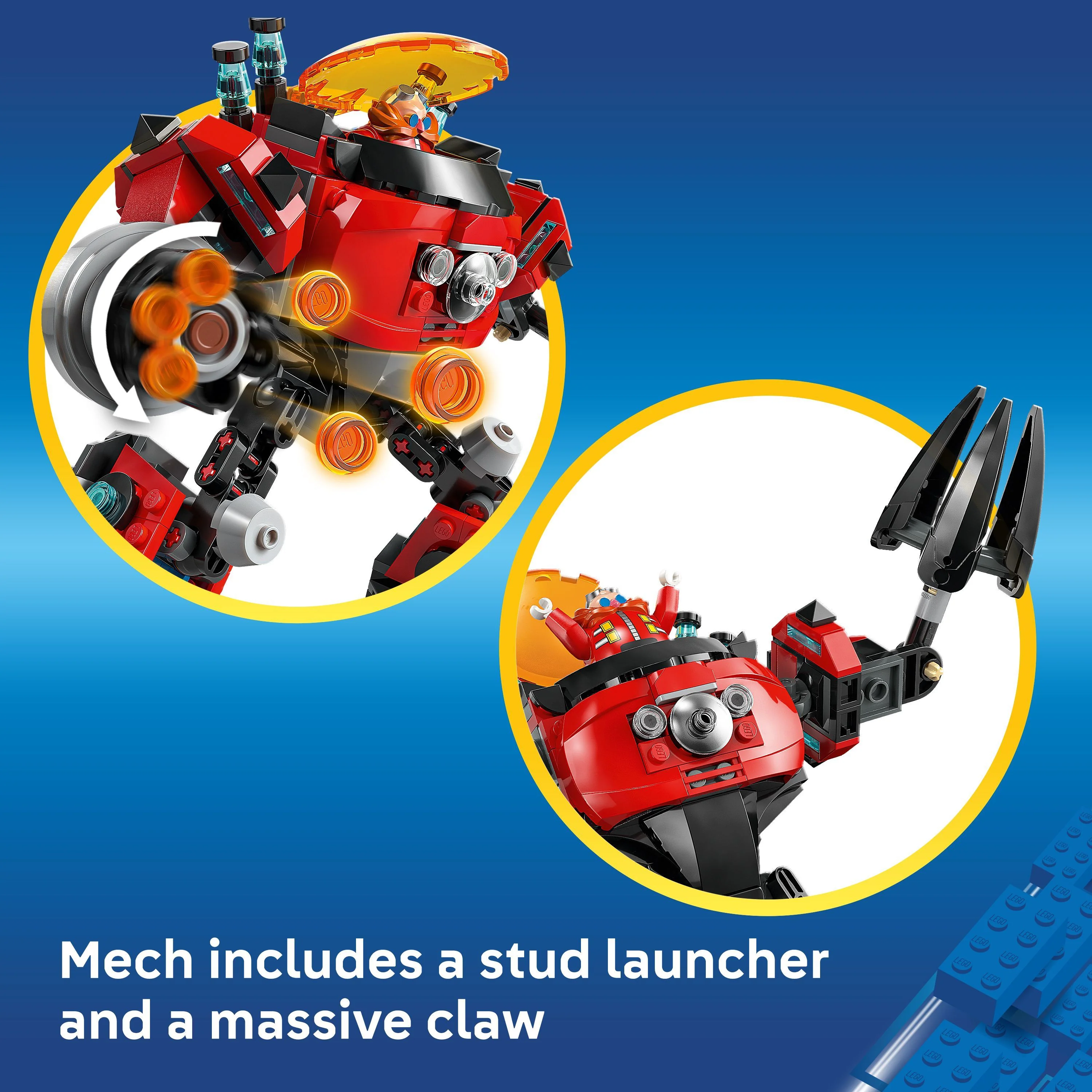 LEGO 77005 Sonic The Hedgehog Knuckles vs. Dr. Eggman Egg Crusher Mech - Image 5