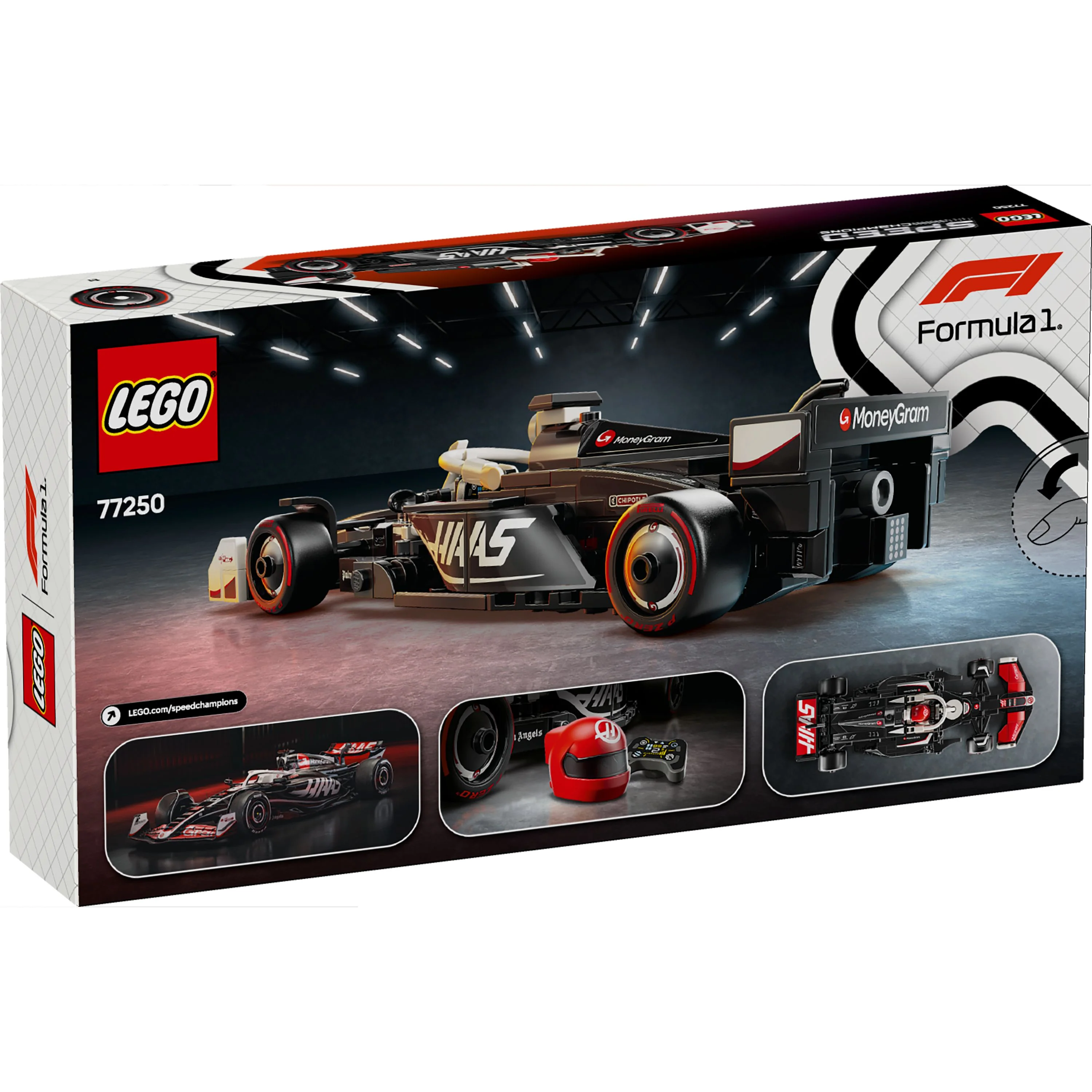LEGO 77250 Speed Champions MoneyGram Haas F1 Team VF-24 Race Car - Image 10
