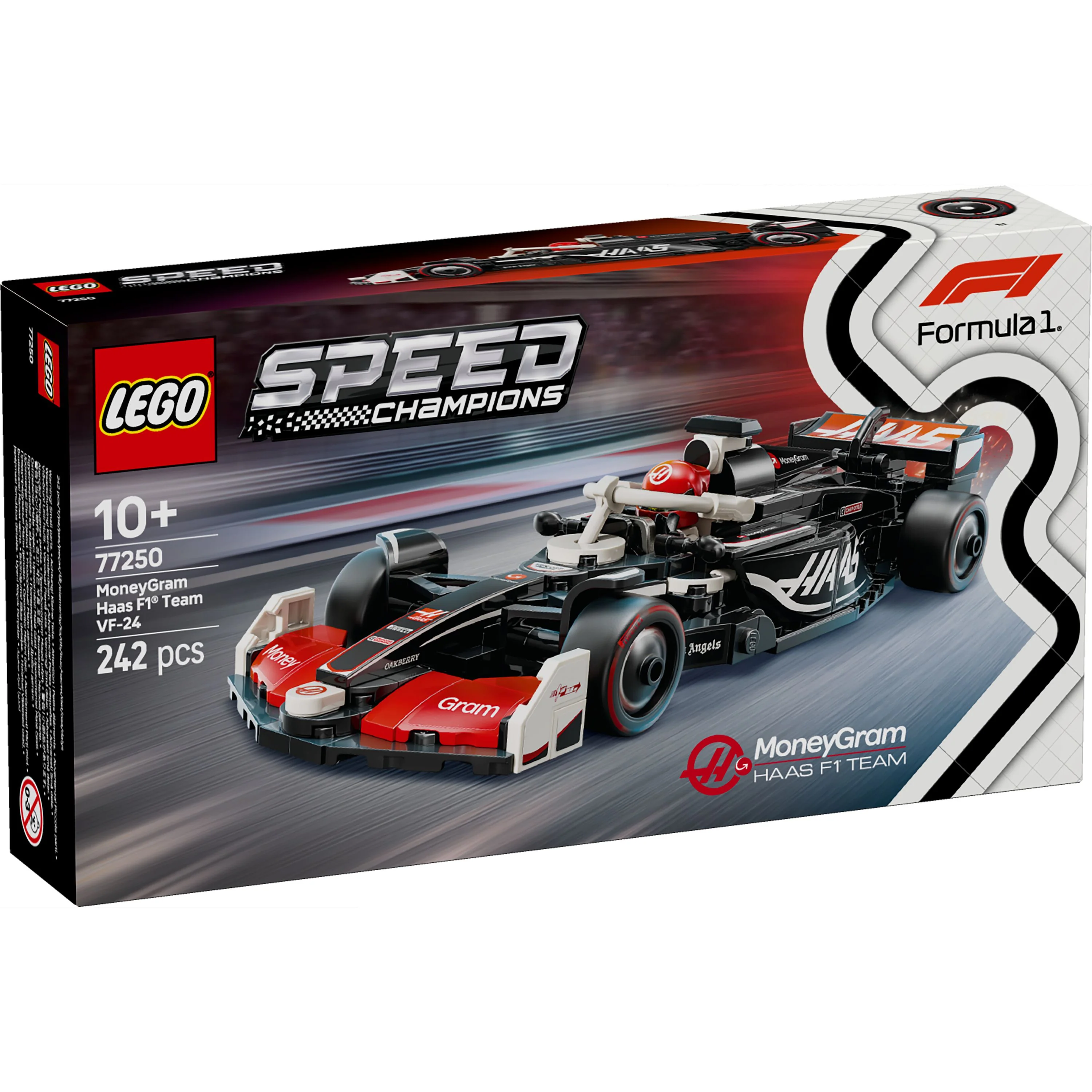 LEGO 77250 Speed Champions MoneyGram Haas F1 Team VF-24 Race Car - Image 2