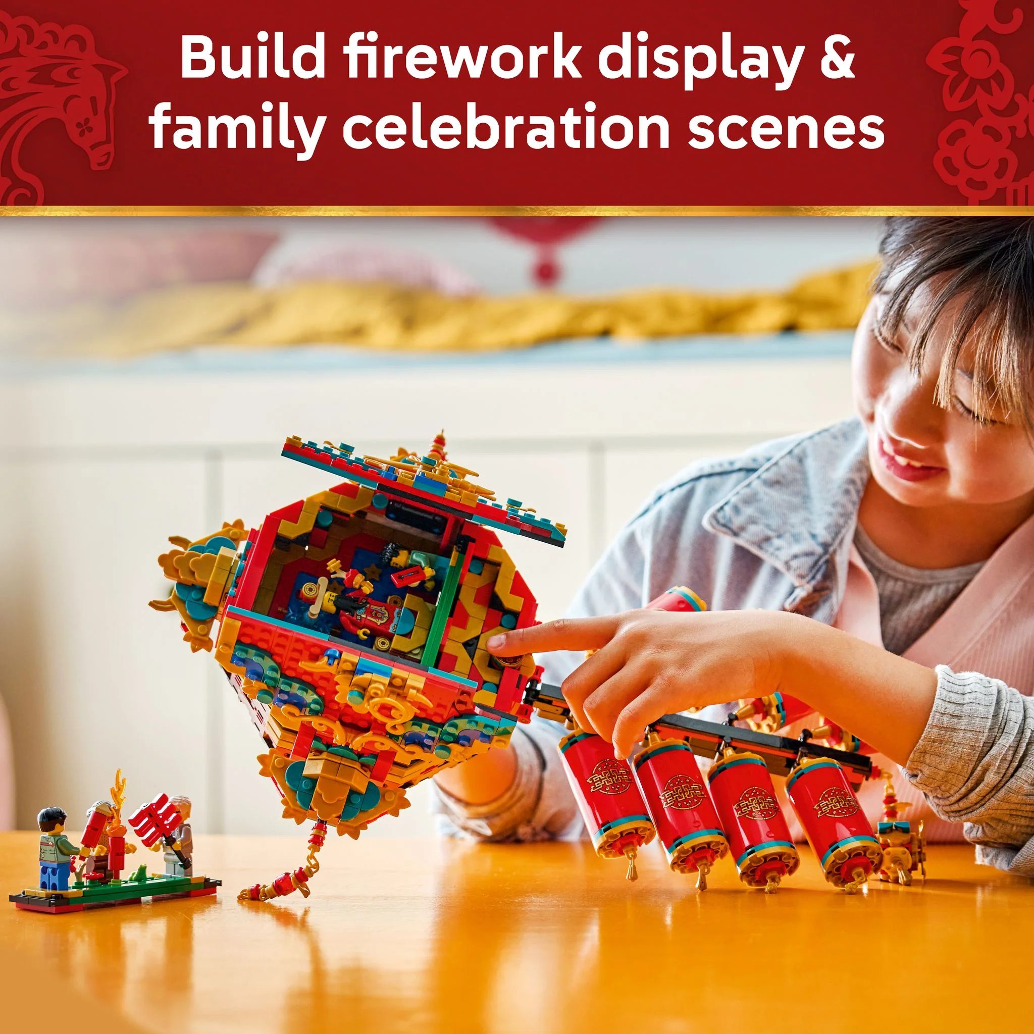 LEGO 80118 Chinese Festivals Spring Festival Fortune Firecracker - Image 5