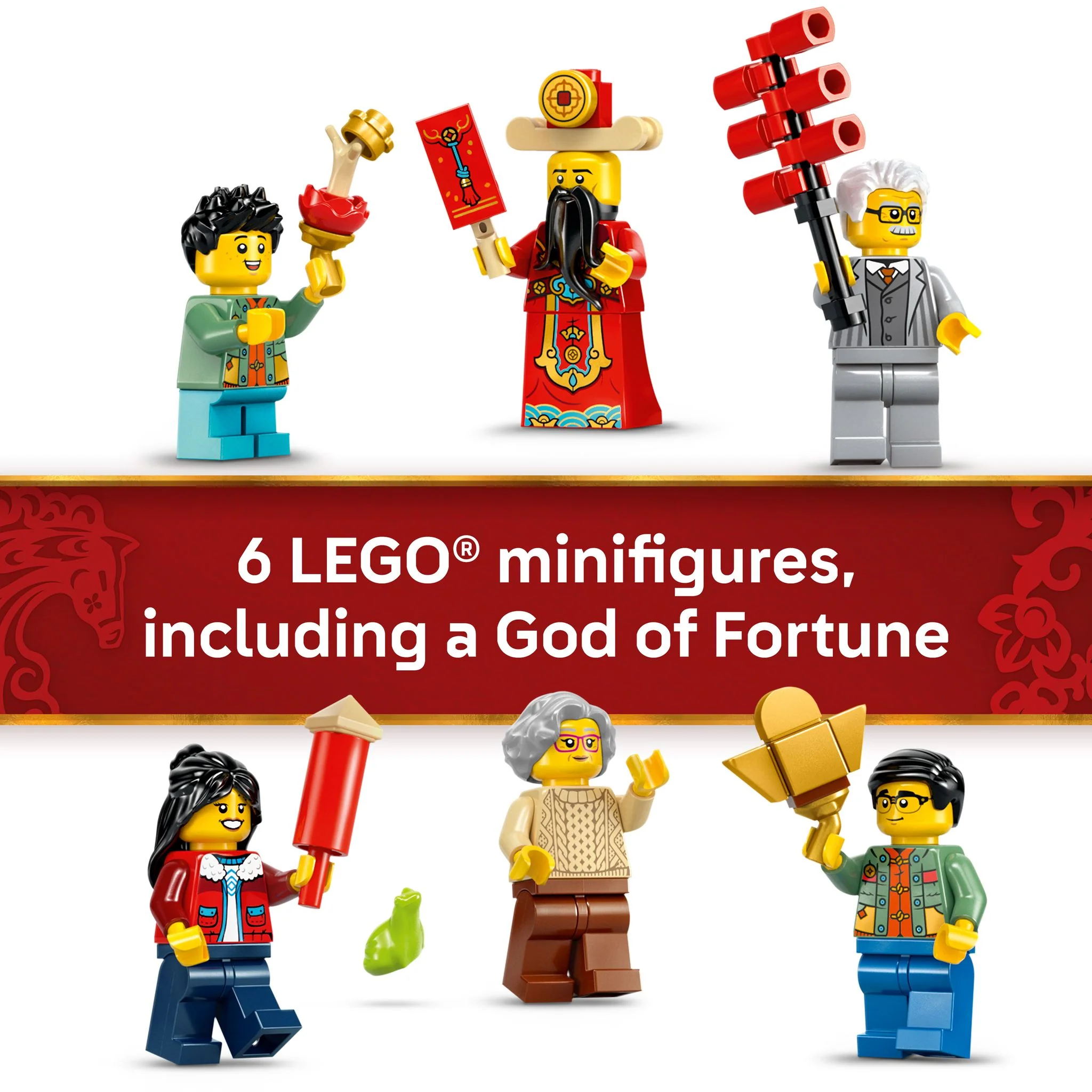 LEGO 80118 Chinese Festivals Spring Festival Fortune Firecracker - Image 8