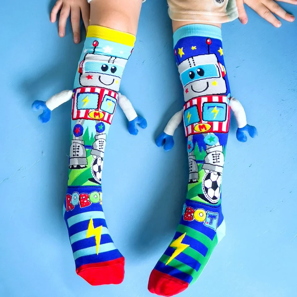MADMIA Robot Toddler Socks - Image 3