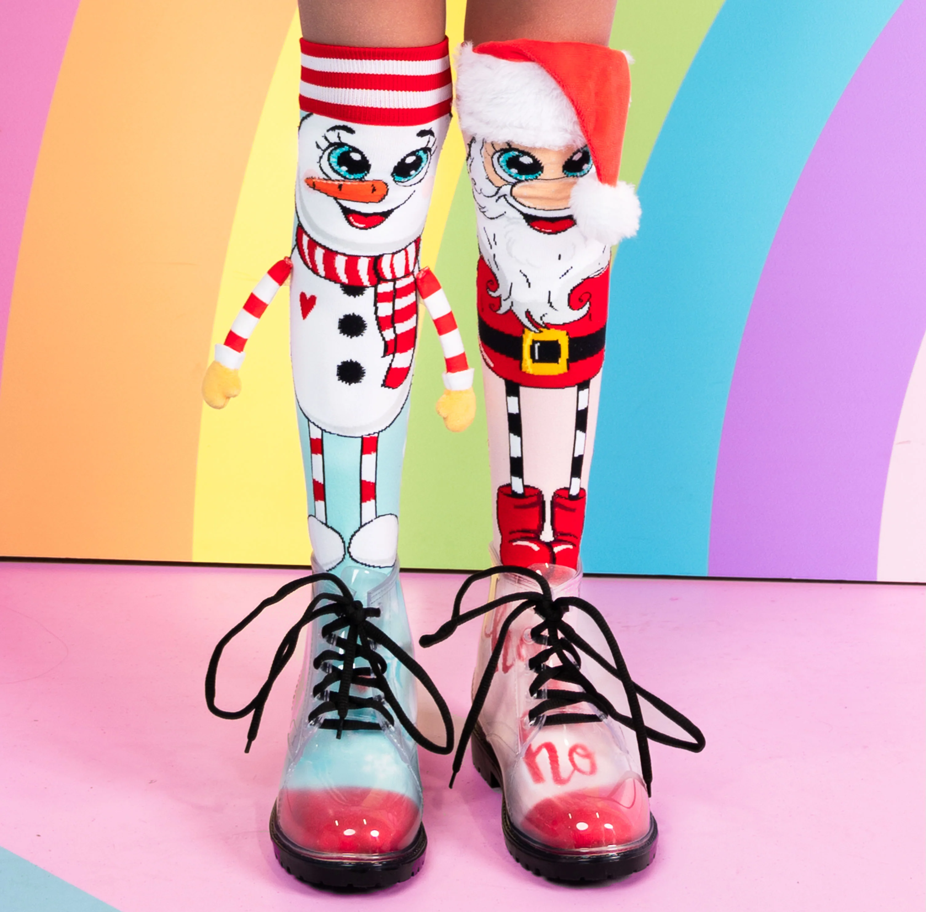 MADMIA Santa & Snowman Toddler Socks - Image 2