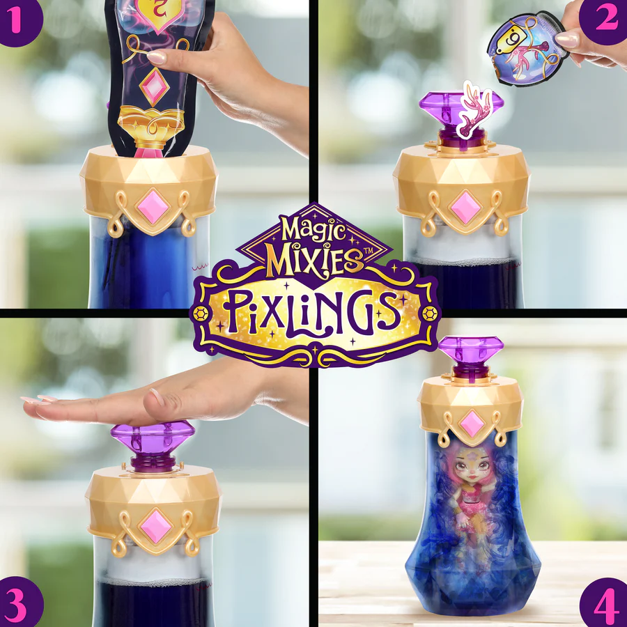 Magic Mixies Pixlings Doll - Deerlee The Deer Pixling - Image 5