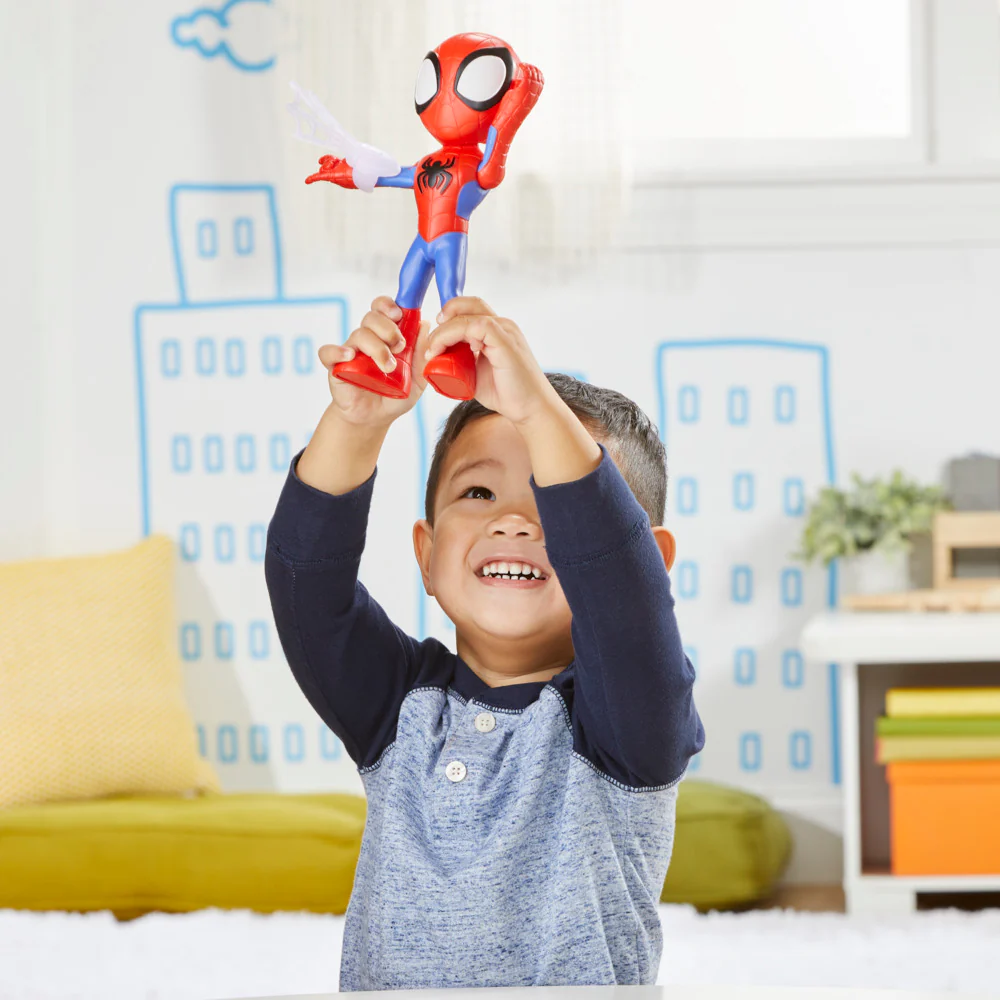 Marvel Spidey And His Amazing Friends Supersized Figure Spidey Figure - Image 3
