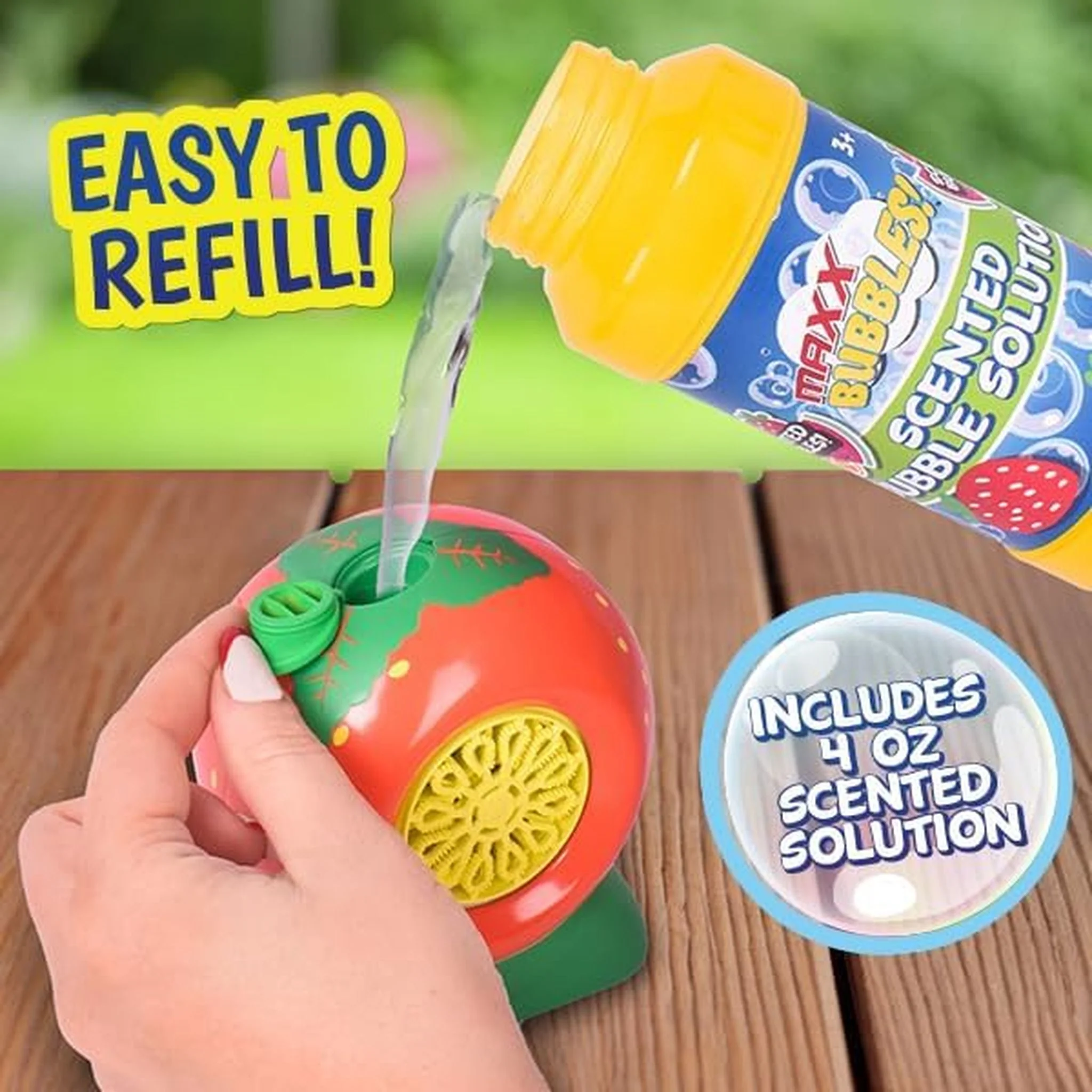 Maxx Bubbles Mini Fruit Bubbler Assorted Styles - Image 6