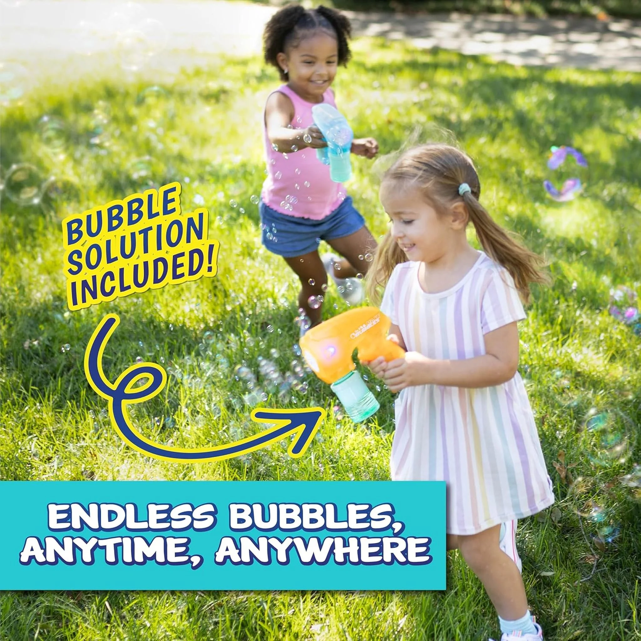 Maxx Bubbles Super Light-Up Bubble Blower Assorted Styles - Image 4