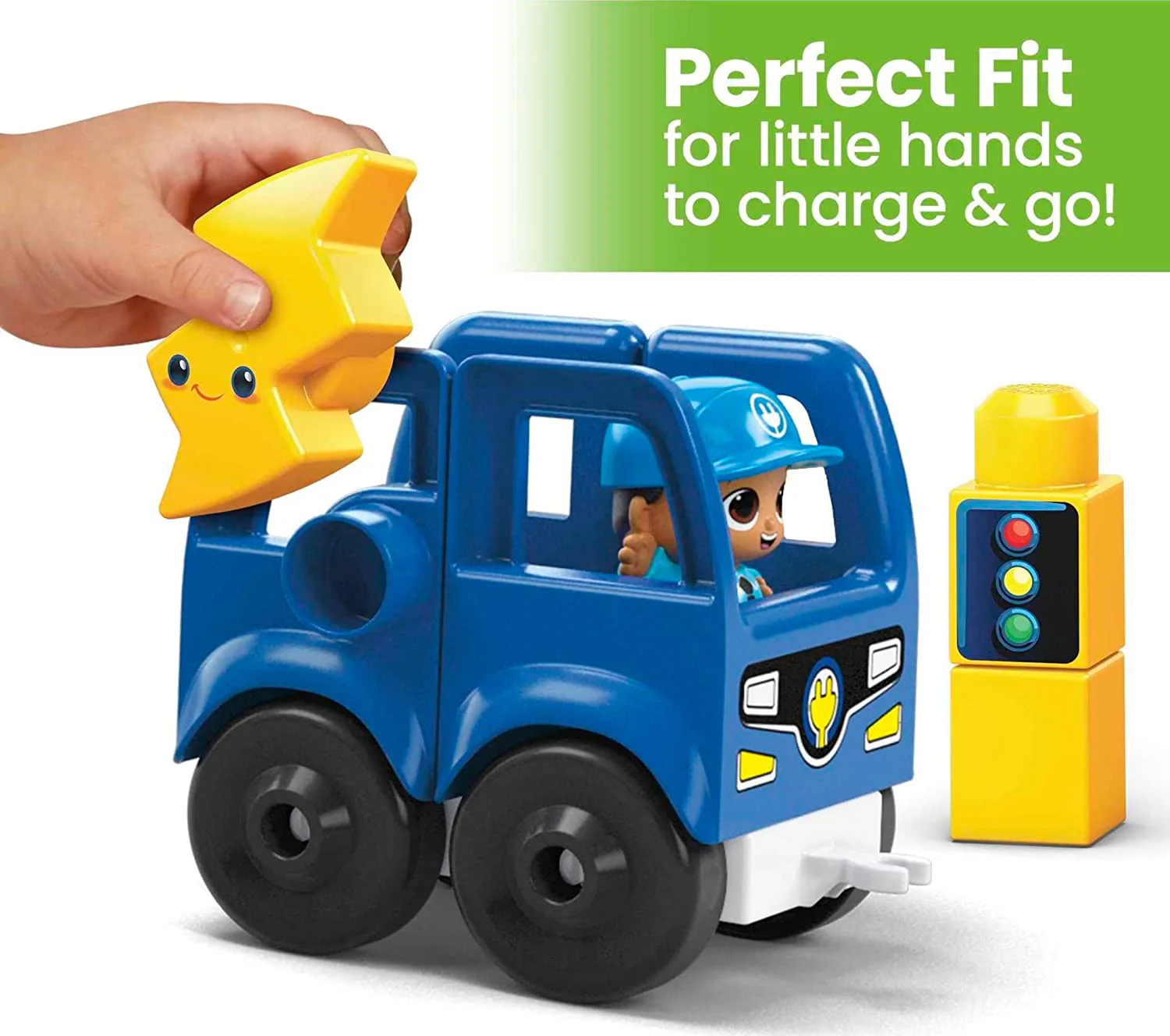MEGA Bloks Green Town Charge And Go Bus - Image 4