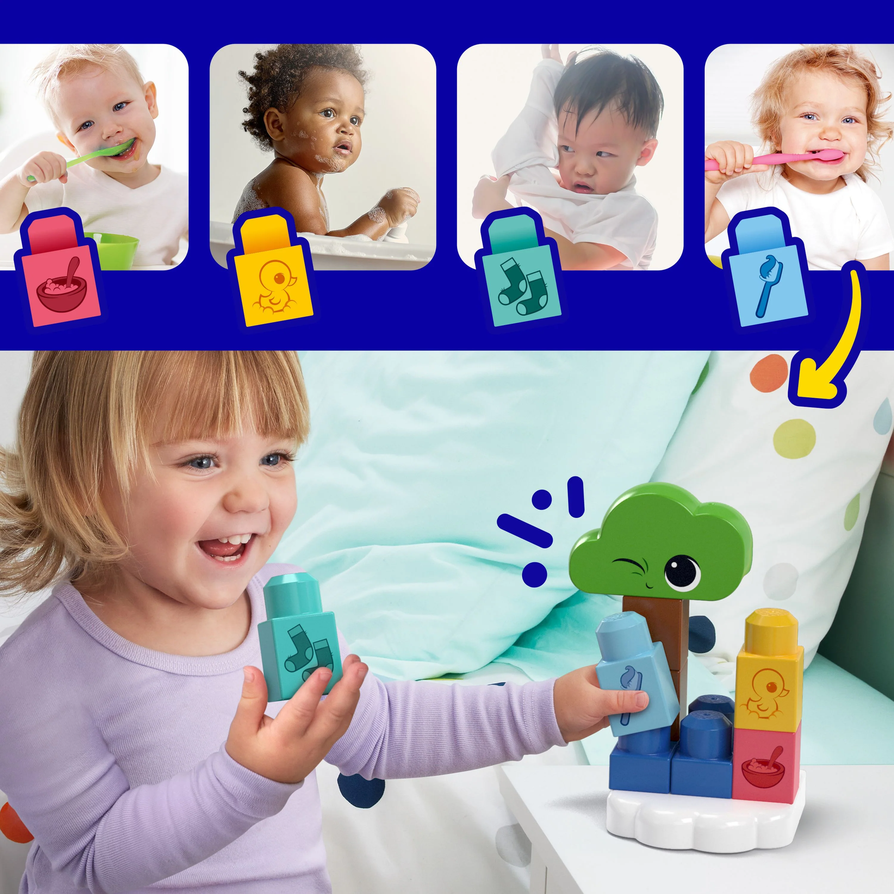MEGA Bloks Rise & Snooze Night Light - Image 4