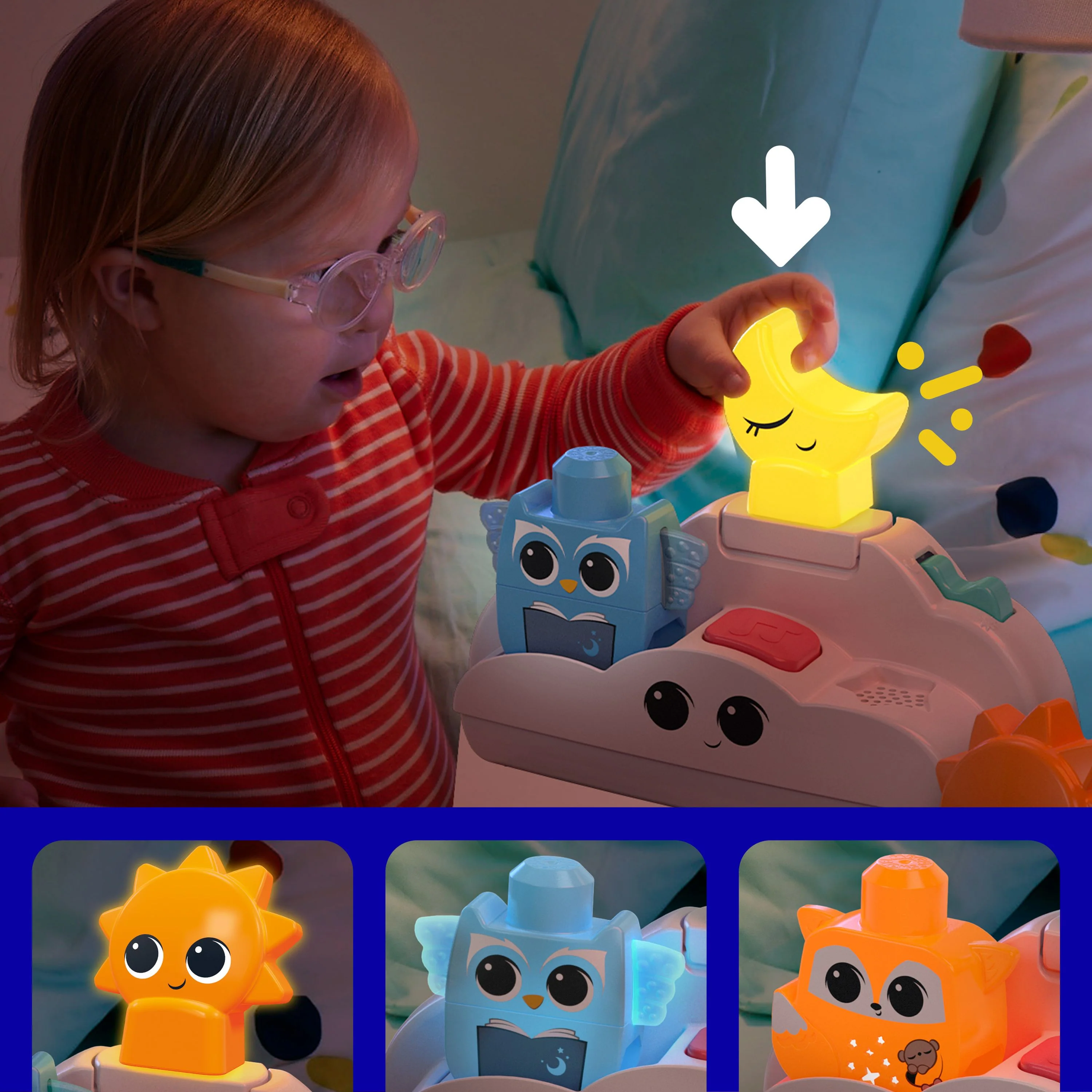 MEGA Bloks Rise & Snooze Night Light - Image 5