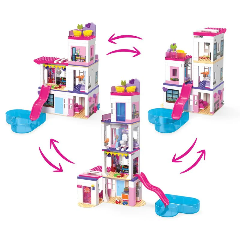 MEGA Construx Barbie Dreamhouse Building Set - Image 10