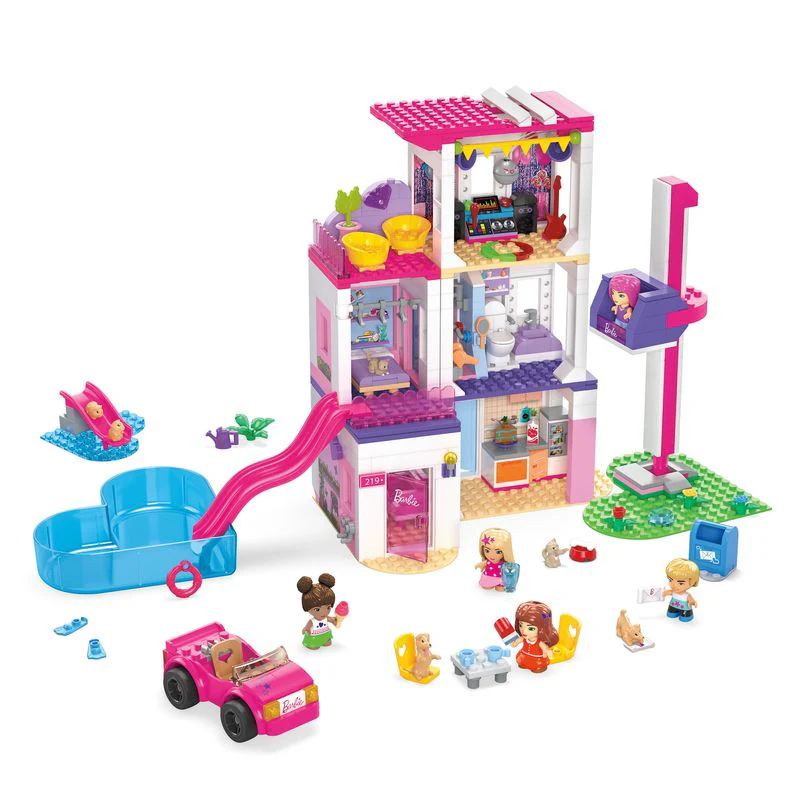 MEGA Construx Barbie Dreamhouse Building Set - Image 6