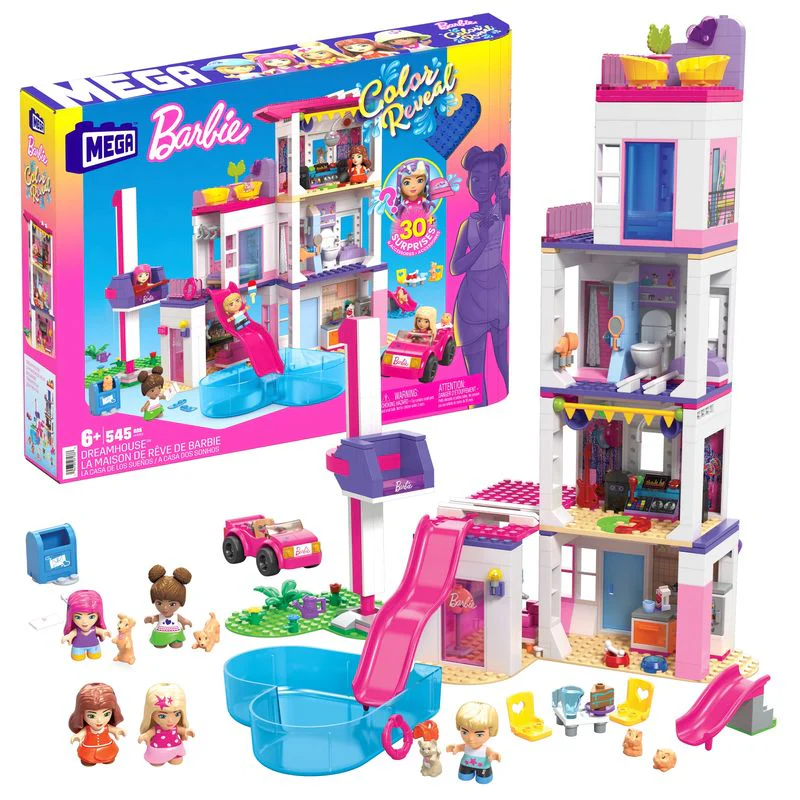 MEGA Construx Barbie Dreamhouse Building Set - Image 8