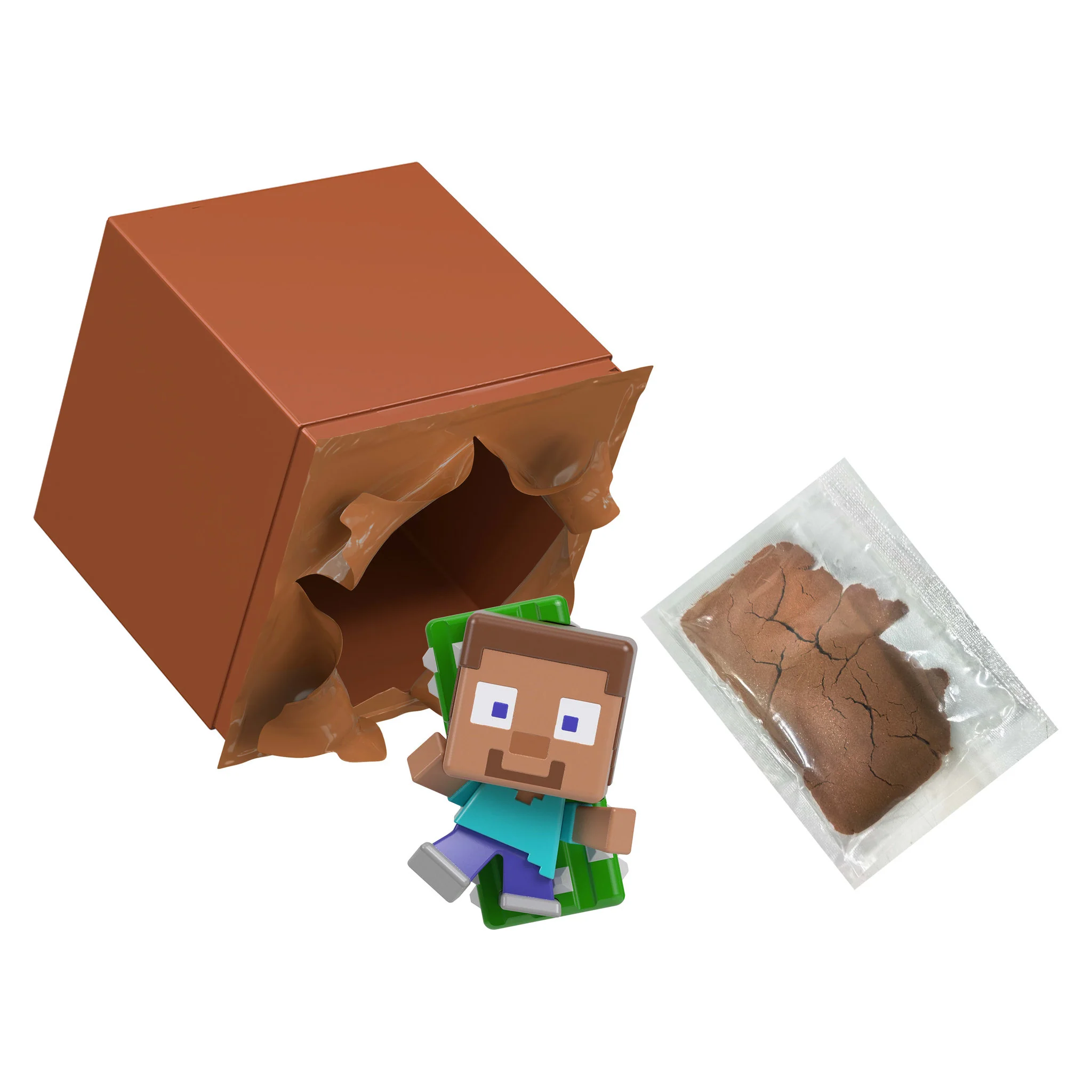 Minecraft Mini Mode Bloom Blocks Capsule Prickly Steve - Image 2