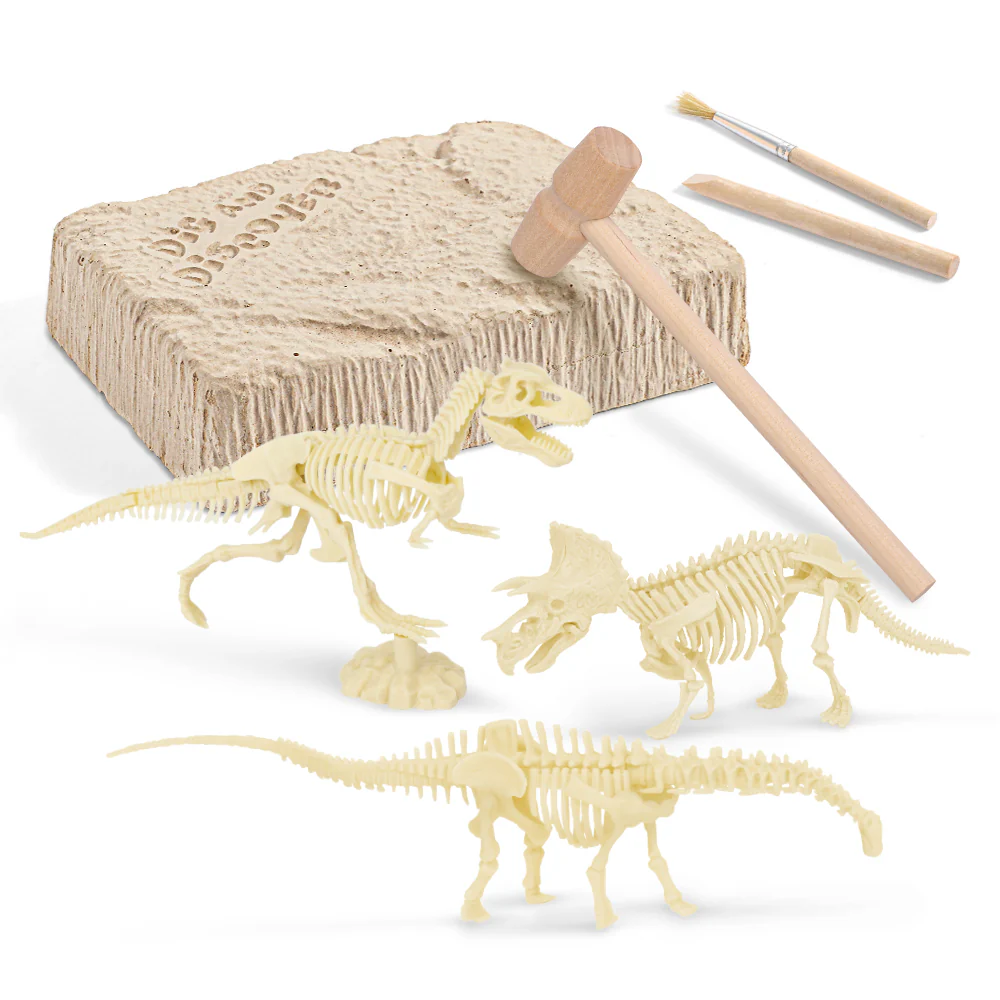 Mini Dig Glow-In-The-Dark Dino Skeleton Assorted Styles - Image 3