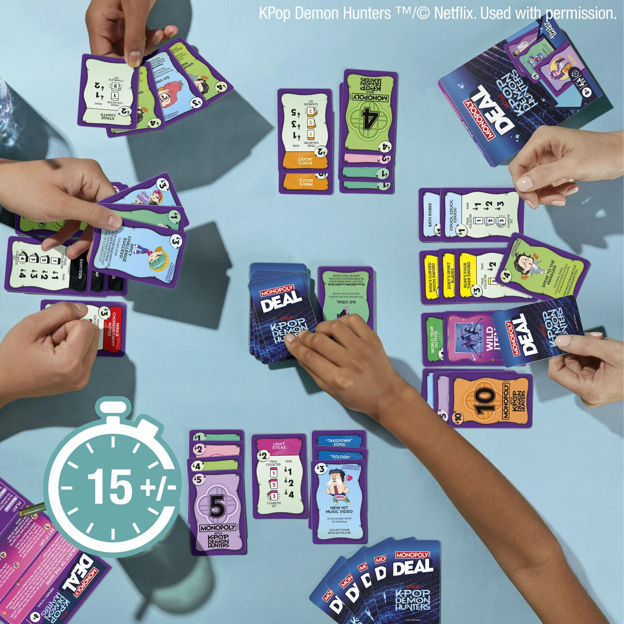 Monopoly Deal KPop Demon Hunters - Image 4