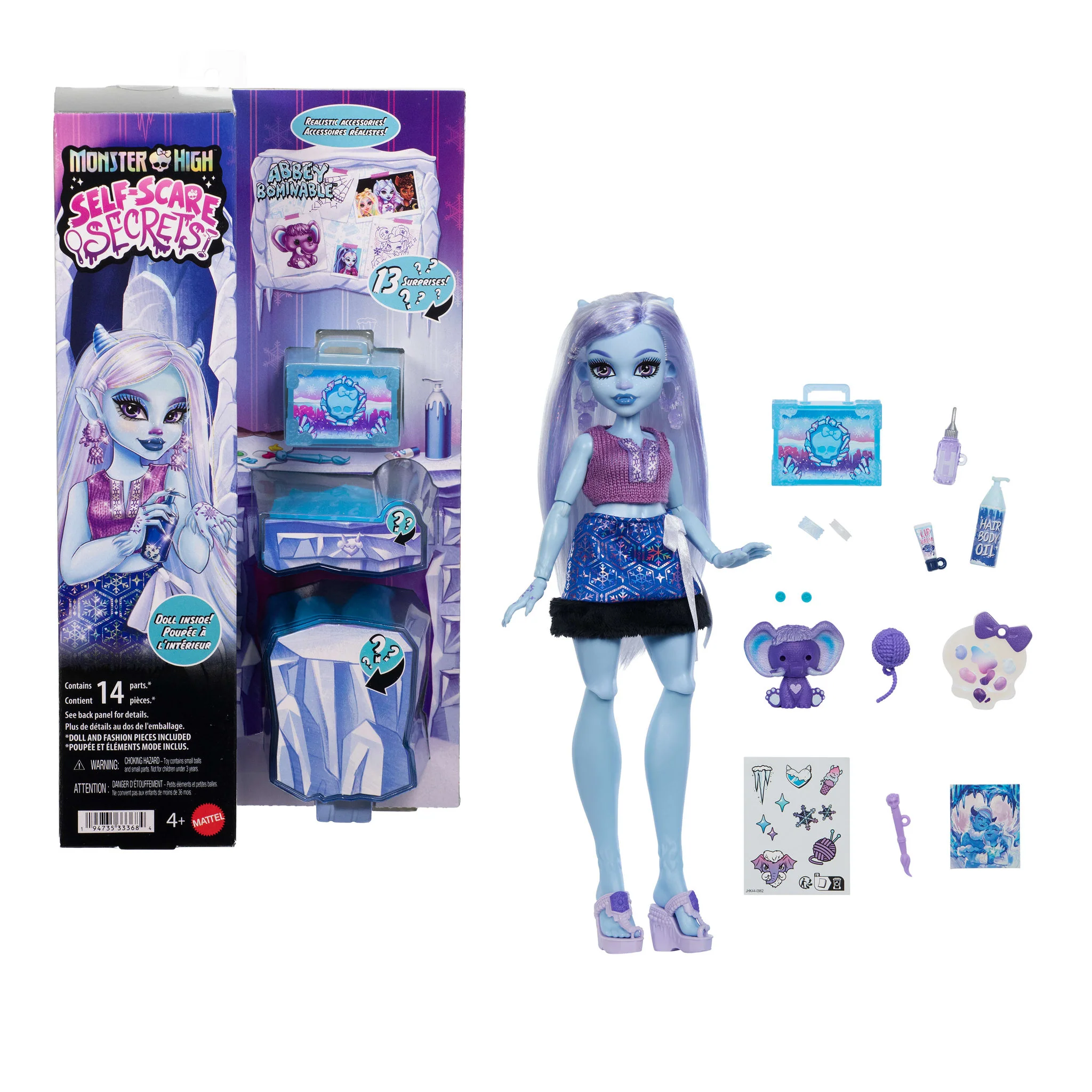 Monster High Self-Scare Secrets Doll Abbey - Image 2