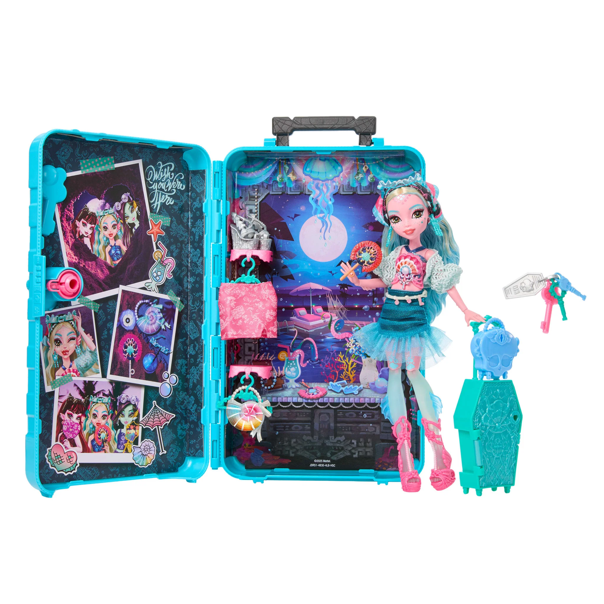 Monster High Skulltimate Secrets Gore-geous Oasis Series 7 Lagoona Blue - Image 2