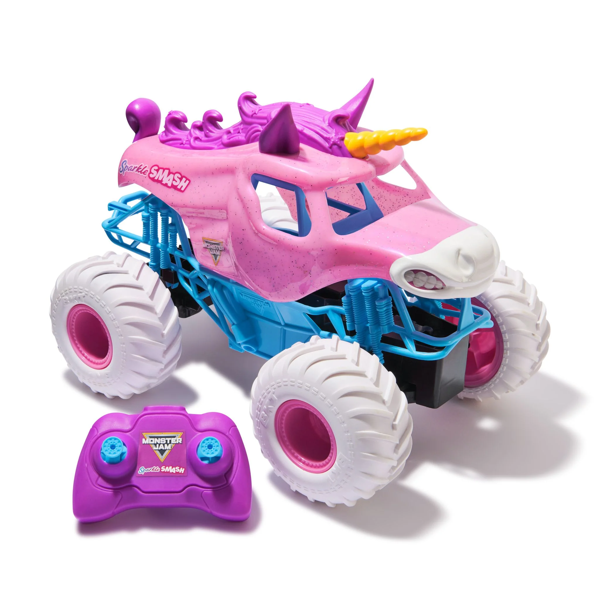Monster Jam 1:15 Remote Control Sparkle Smash - Image 2