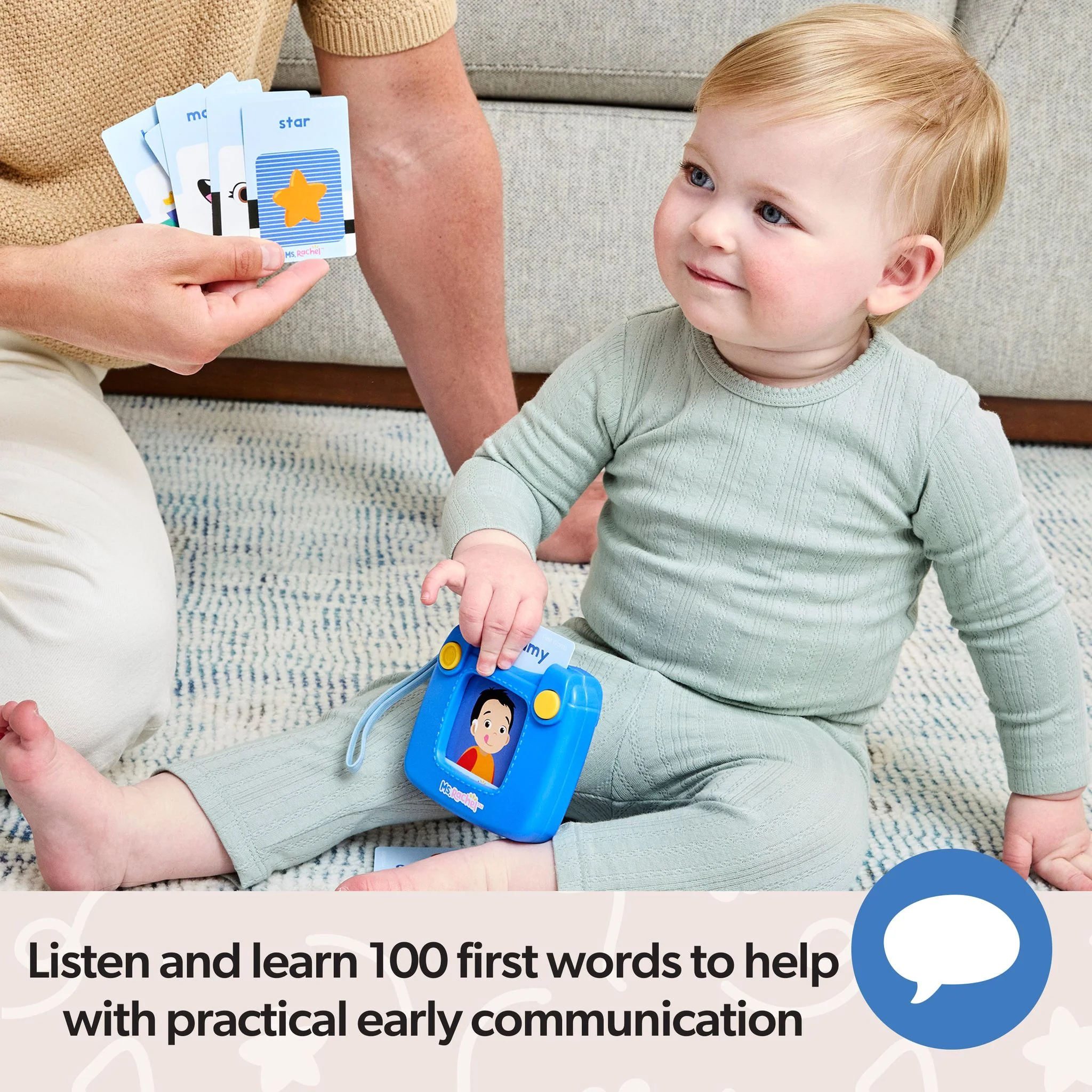Ms. Rachel First Words Talking Flash Cards - Image 7